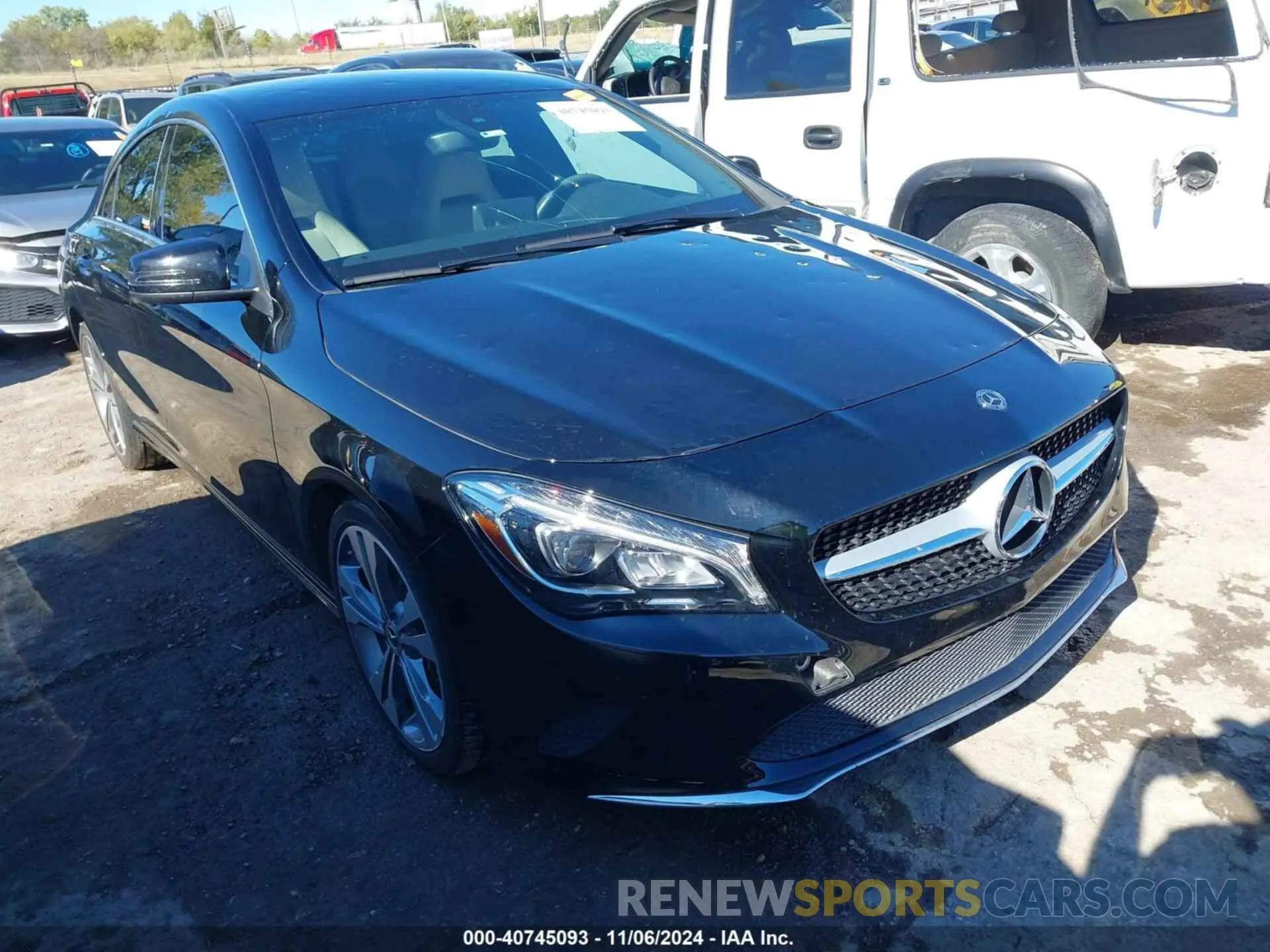 1 Photograph of a damaged car WDDSJ4EB1KN754477 MERCEDES-BENZ CLA 250 2019