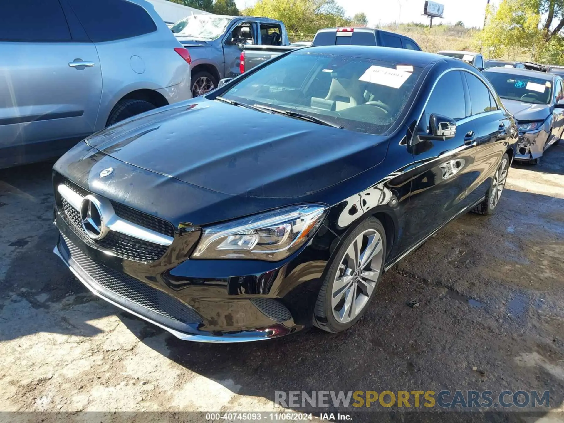 2 Photograph of a damaged car WDDSJ4EB1KN754477 MERCEDES-BENZ CLA 250 2019