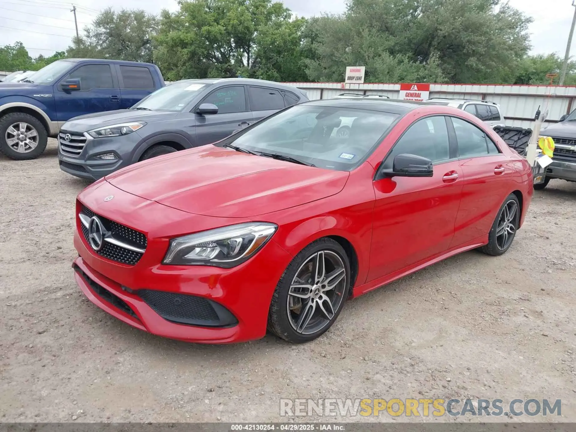 2 Photograph of a damaged car WDDSJ4EB2KN776696 MERCEDES-BENZ CLA 250 2019