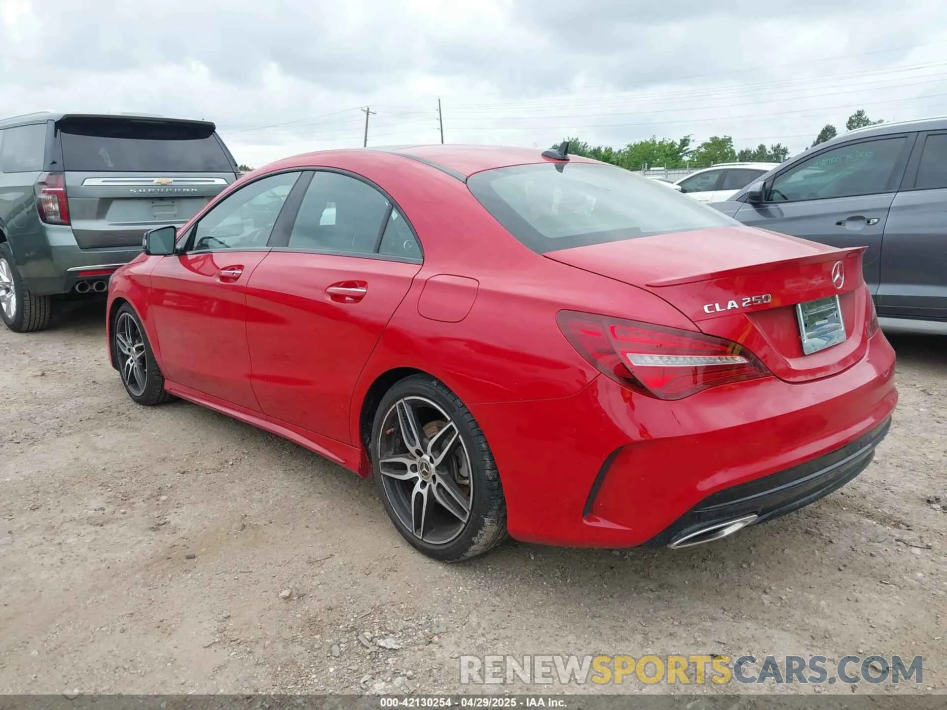 3 Photograph of a damaged car WDDSJ4EB2KN776696 MERCEDES-BENZ CLA 250 2019