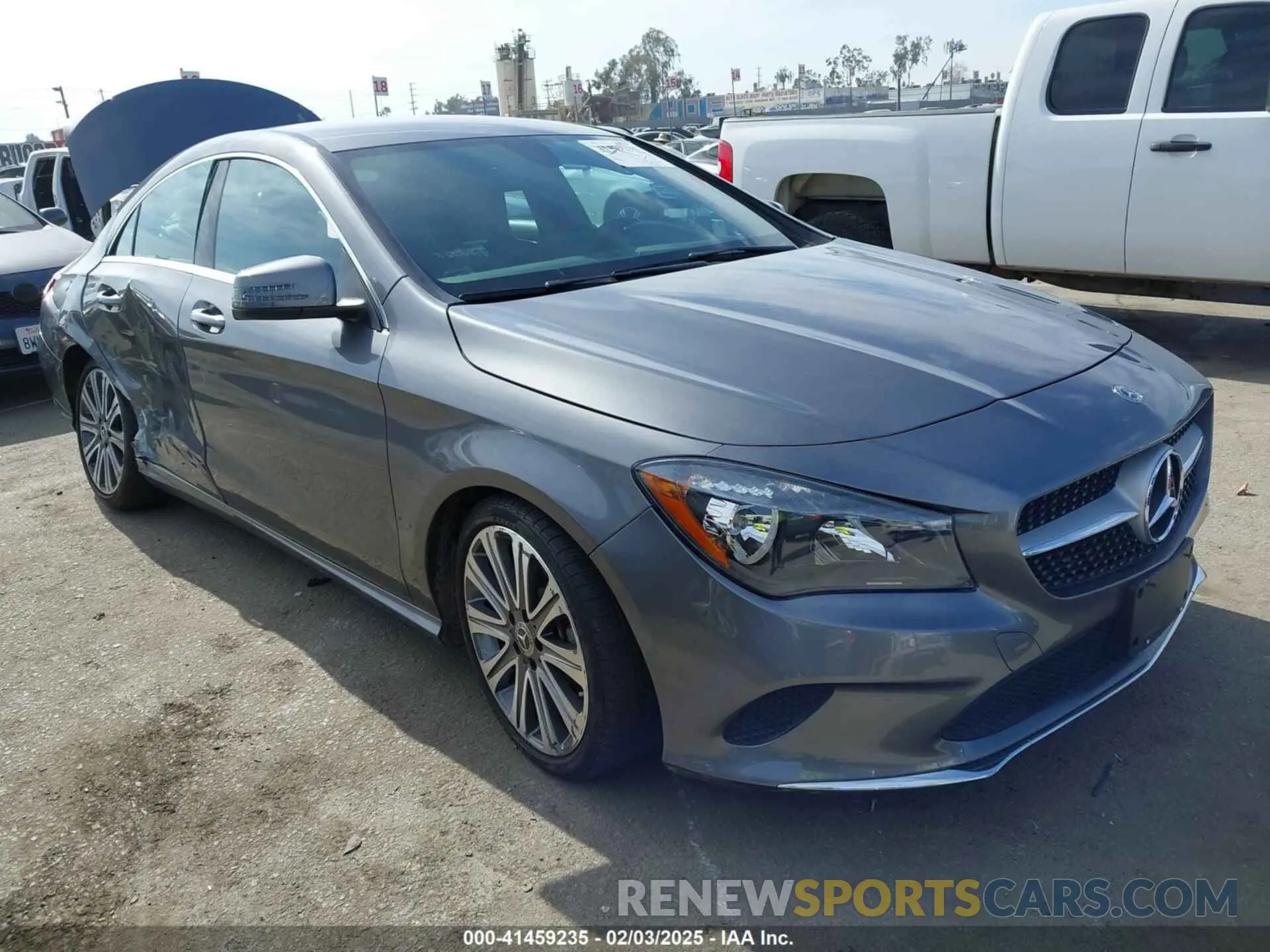 1 Photograph of a damaged car WDDSJ4EB4KN723174 MERCEDES-BENZ CLA 250 2019