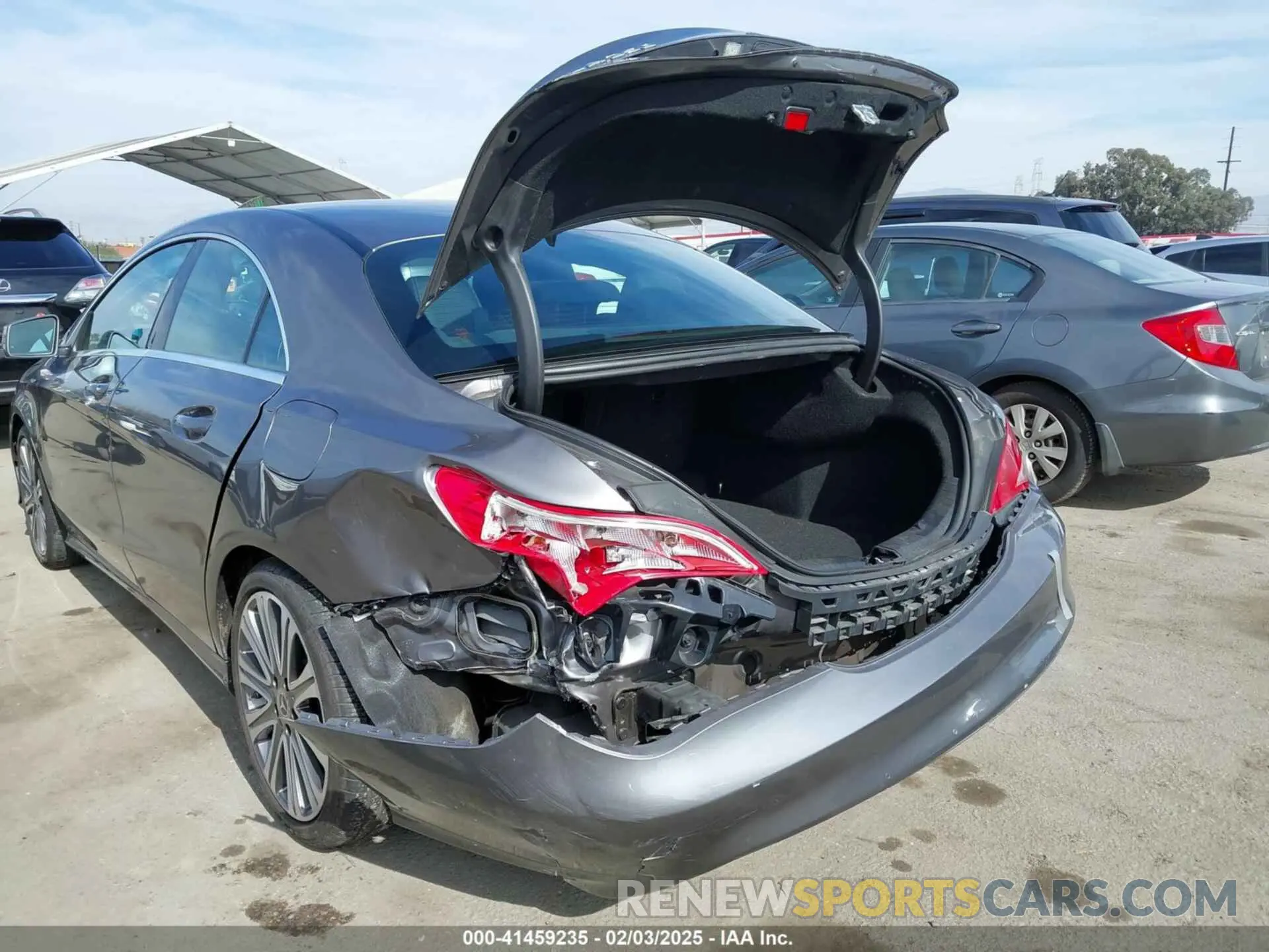 6 Photograph of a damaged car WDDSJ4EB4KN723174 MERCEDES-BENZ CLA 250 2019