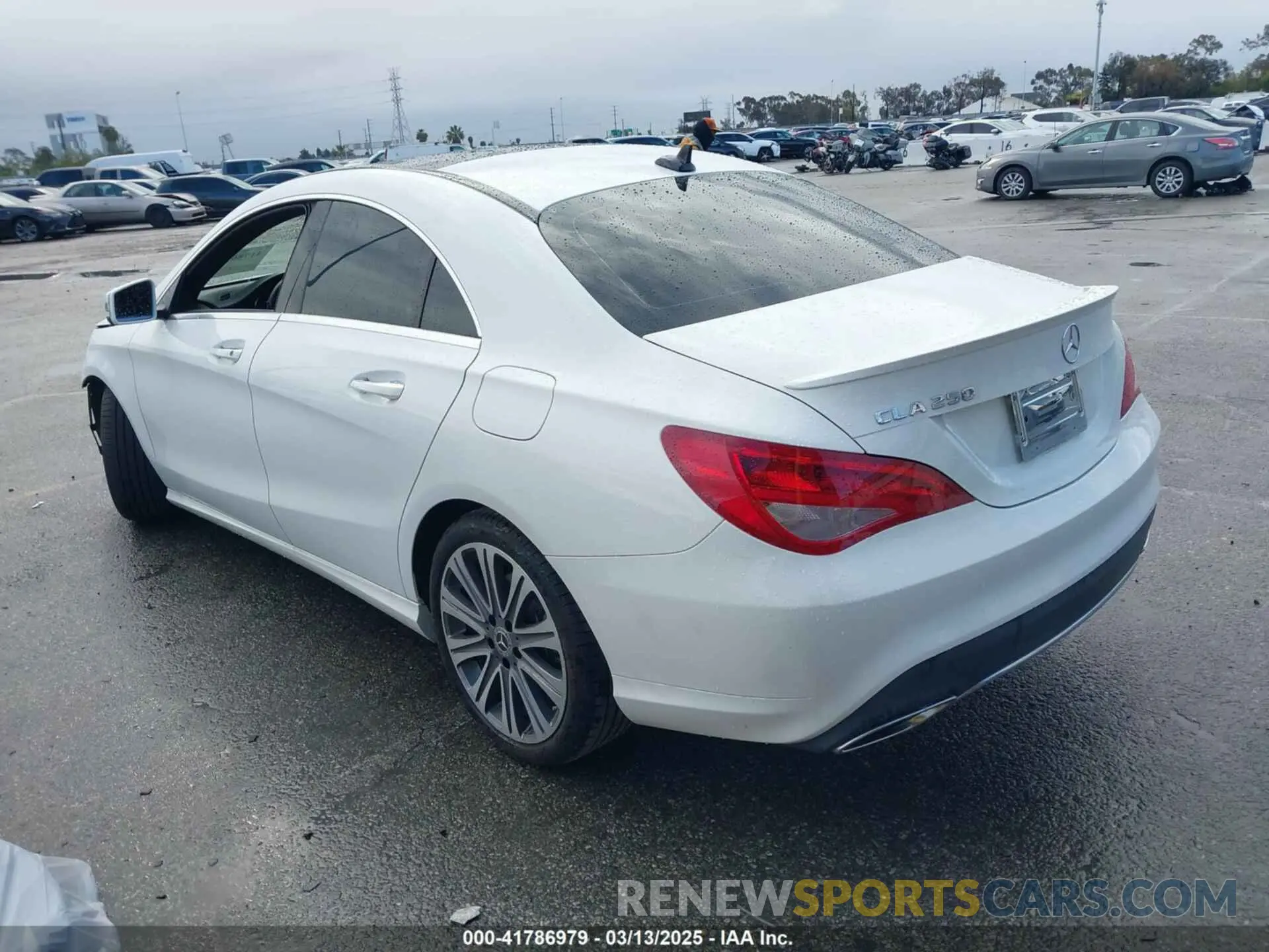 3 Photograph of a damaged car WDDSJ4EB5KN753560 MERCEDES-BENZ CLA 250 2019