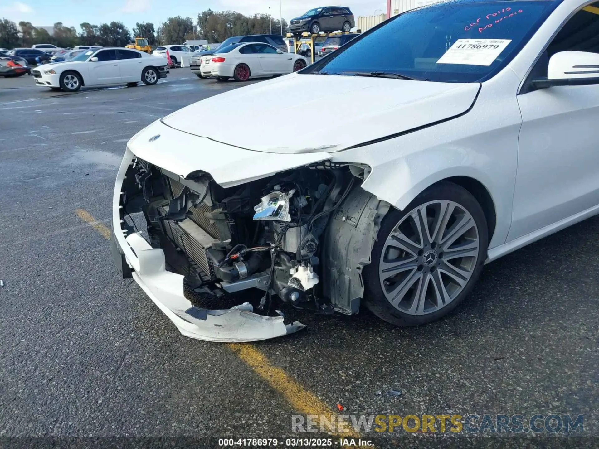 6 Photograph of a damaged car WDDSJ4EB5KN753560 MERCEDES-BENZ CLA 250 2019