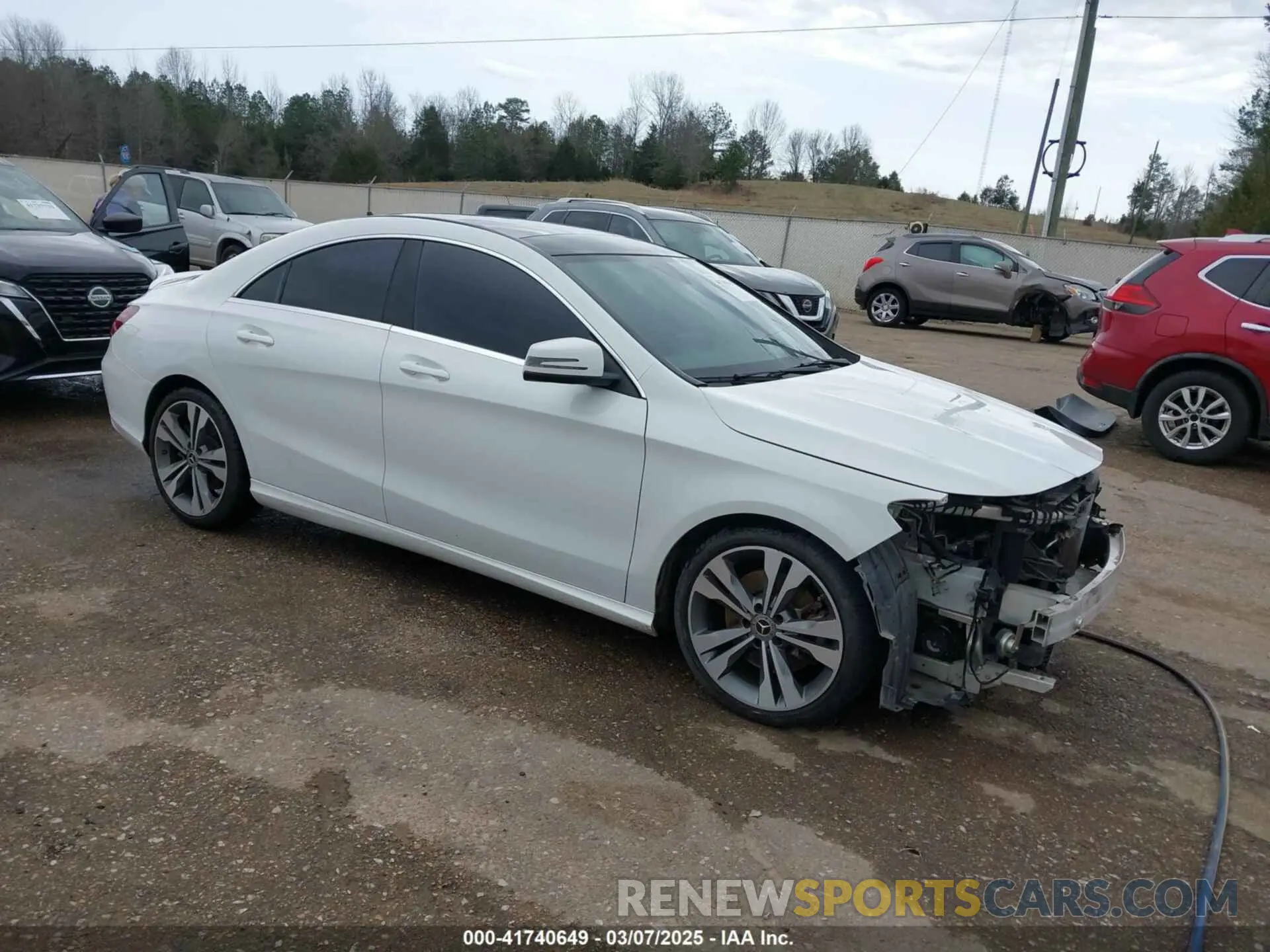 1 Photograph of a damaged car WDDSJ4EB6KN708160 MERCEDES-BENZ CLA 250 2019