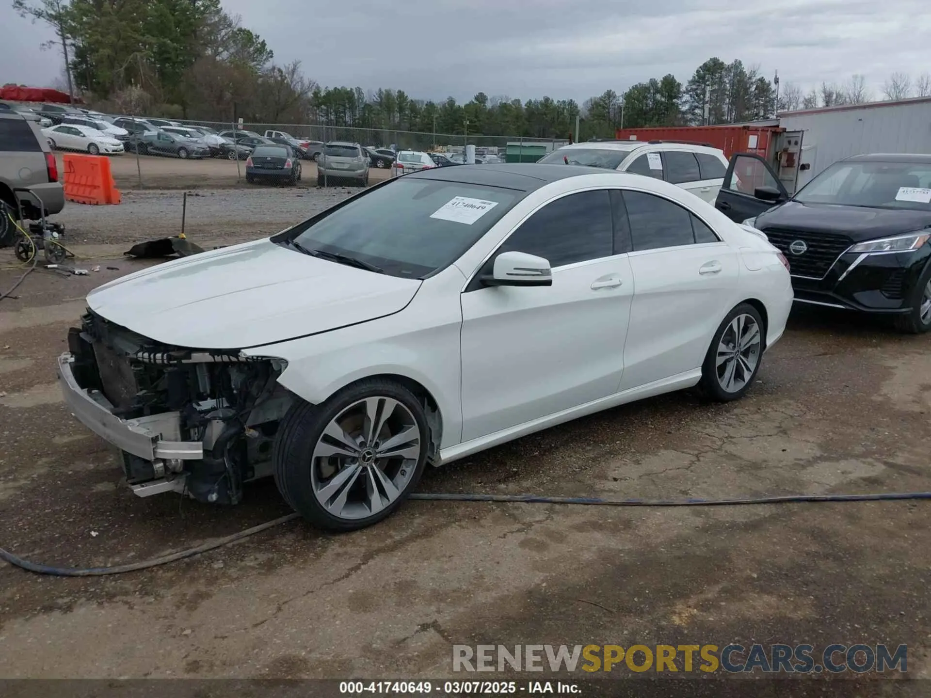 2 Photograph of a damaged car WDDSJ4EB6KN708160 MERCEDES-BENZ CLA 250 2019