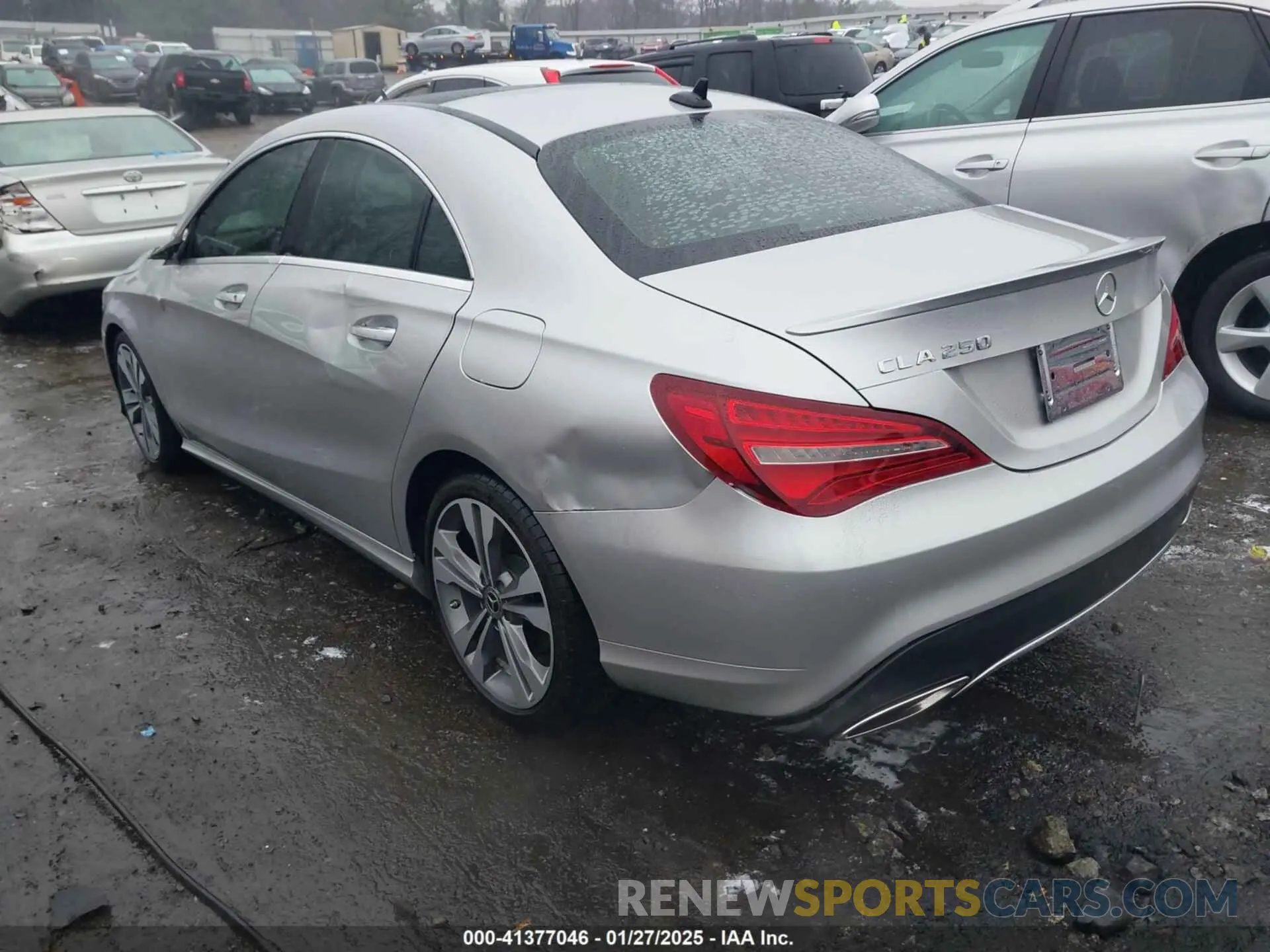 3 Photograph of a damaged car WDDSJ4EB6KN722477 MERCEDES-BENZ CLA 250 2019