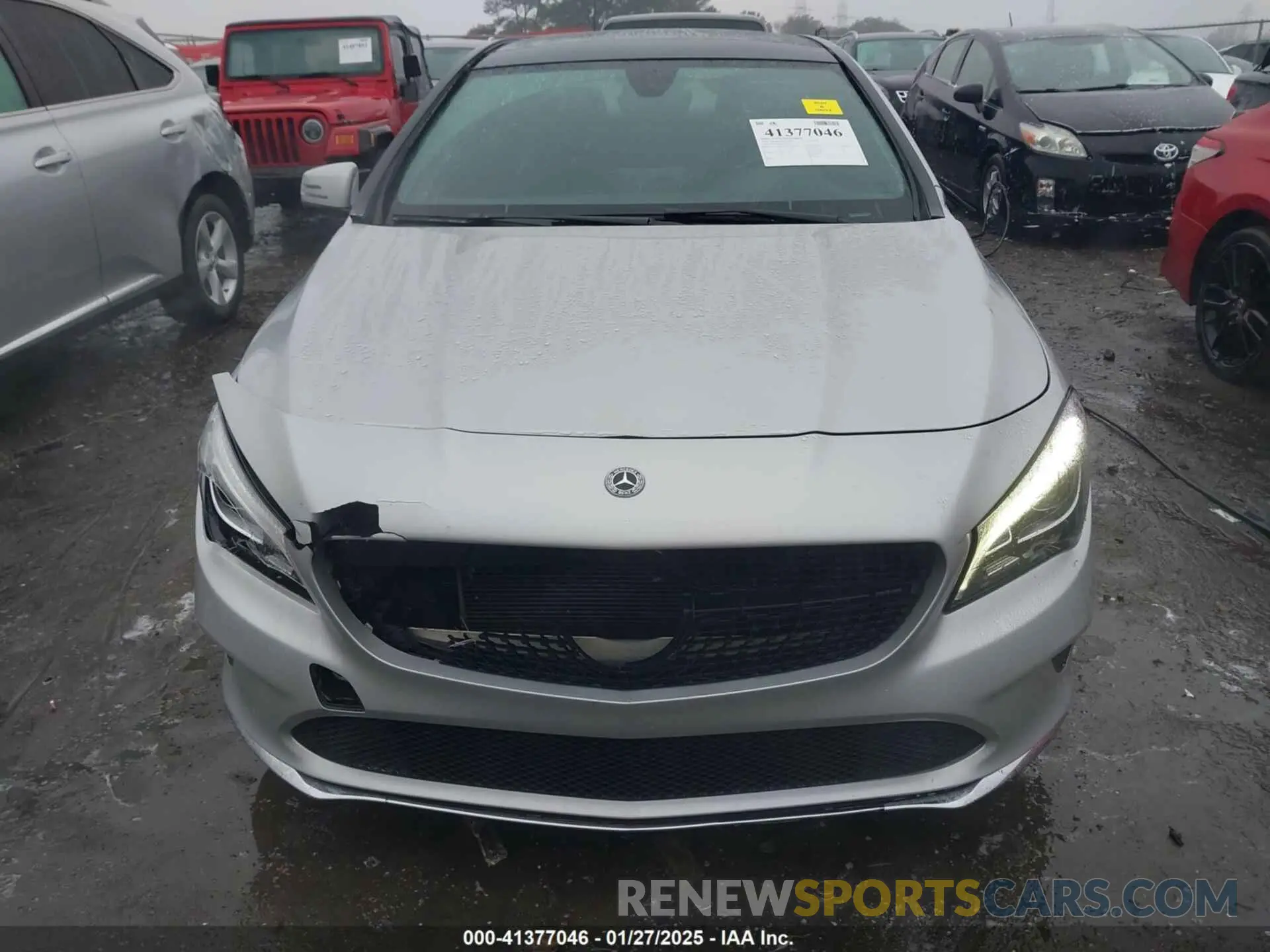 6 Photograph of a damaged car WDDSJ4EB6KN722477 MERCEDES-BENZ CLA 250 2019