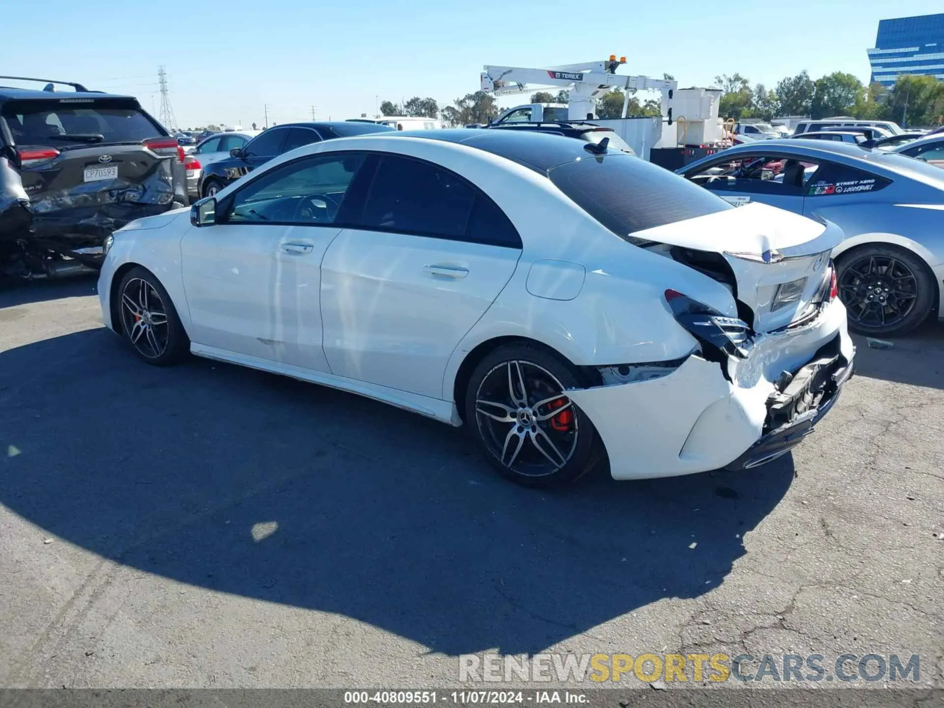 3 Photograph of a damaged car WDDSJ4EB6KN730112 MERCEDES-BENZ CLA 250 2019