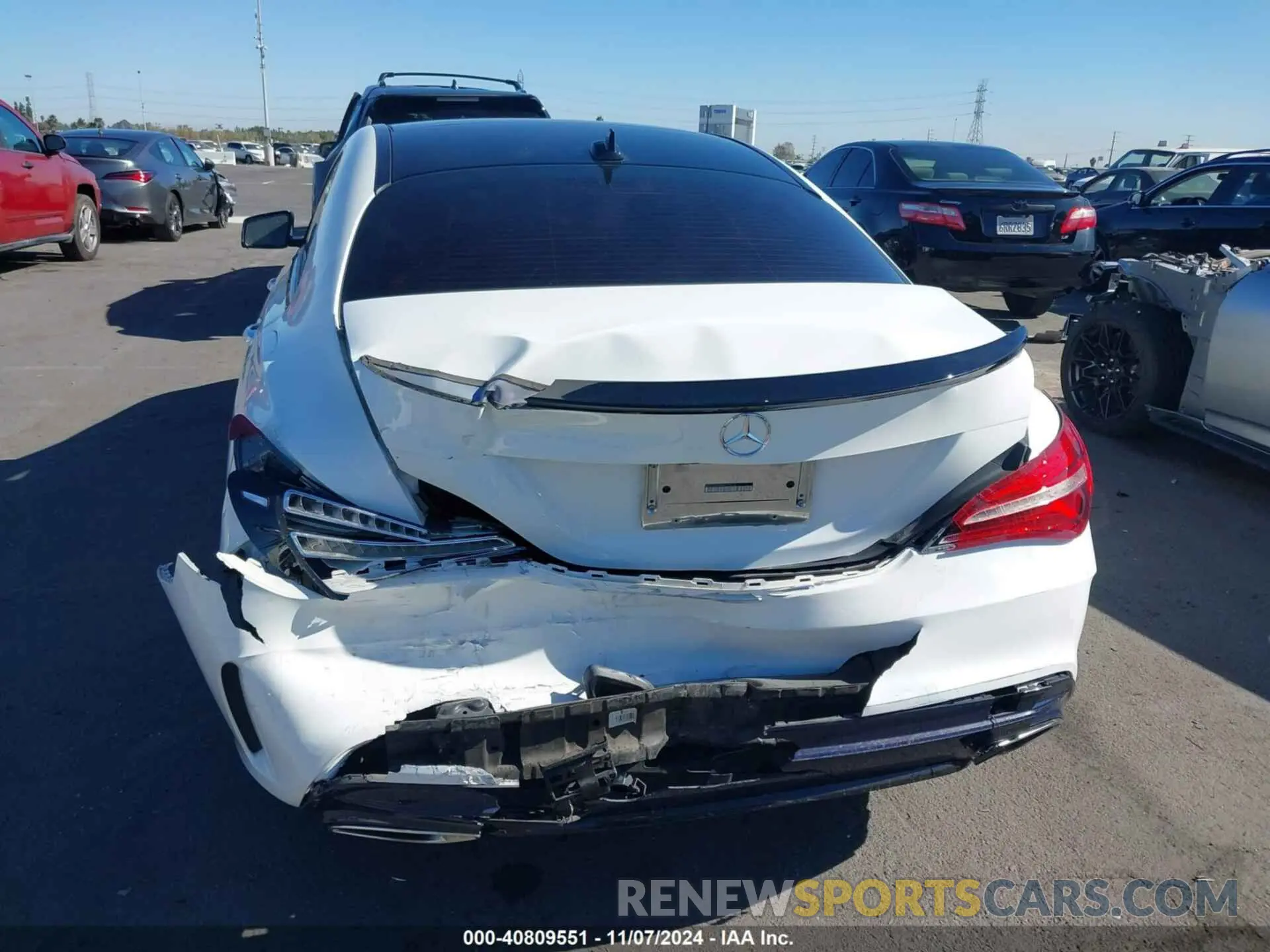 6 Photograph of a damaged car WDDSJ4EB6KN730112 MERCEDES-BENZ CLA 250 2019