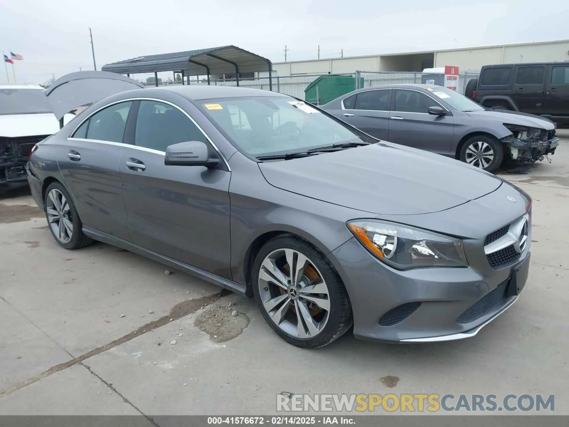 1 Photograph of a damaged car WDDSJ4EB6KN757732 MERCEDES-BENZ CLA 250 2019