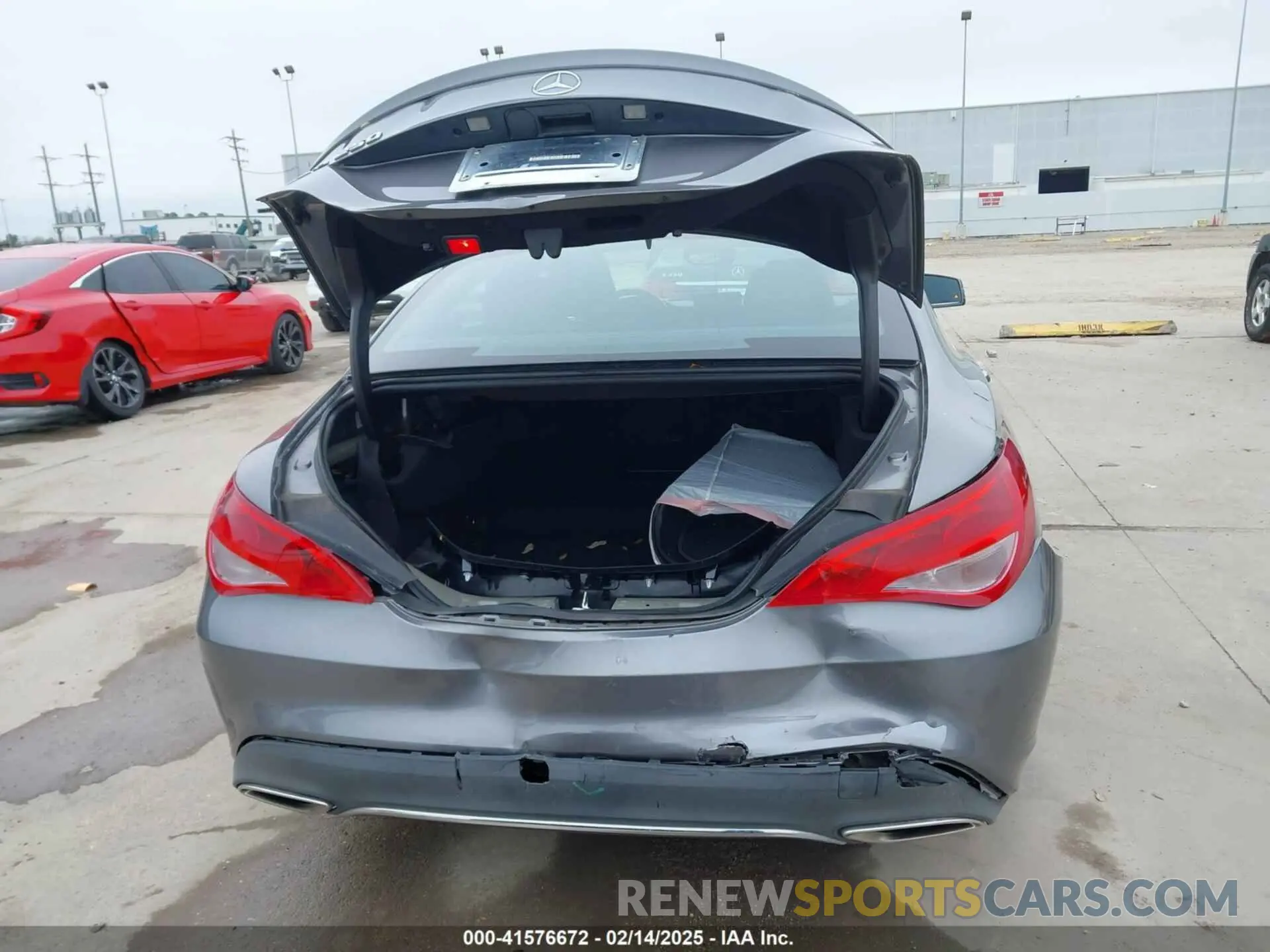 16 Photograph of a damaged car WDDSJ4EB6KN757732 MERCEDES-BENZ CLA 250 2019