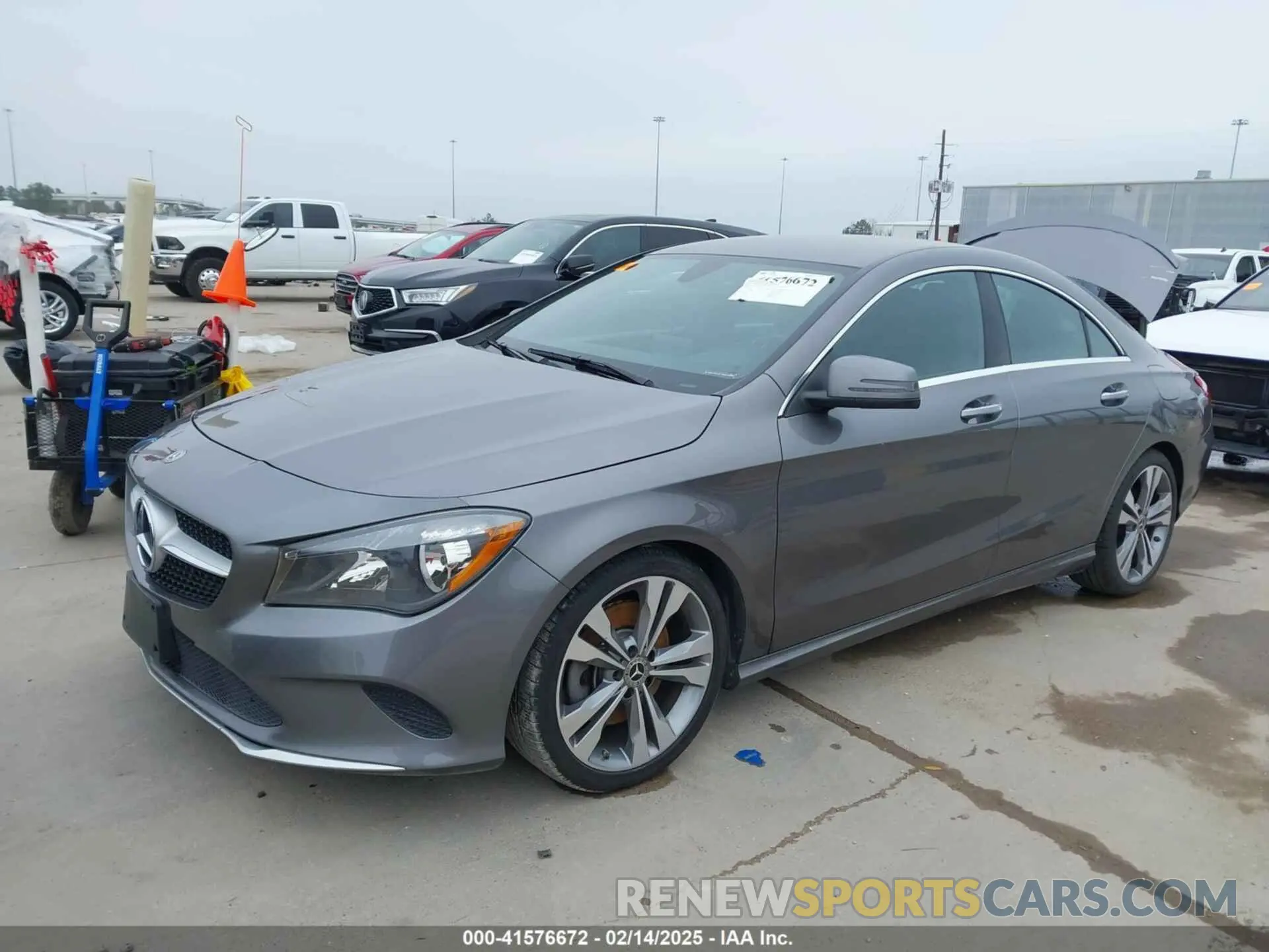2 Photograph of a damaged car WDDSJ4EB6KN757732 MERCEDES-BENZ CLA 250 2019