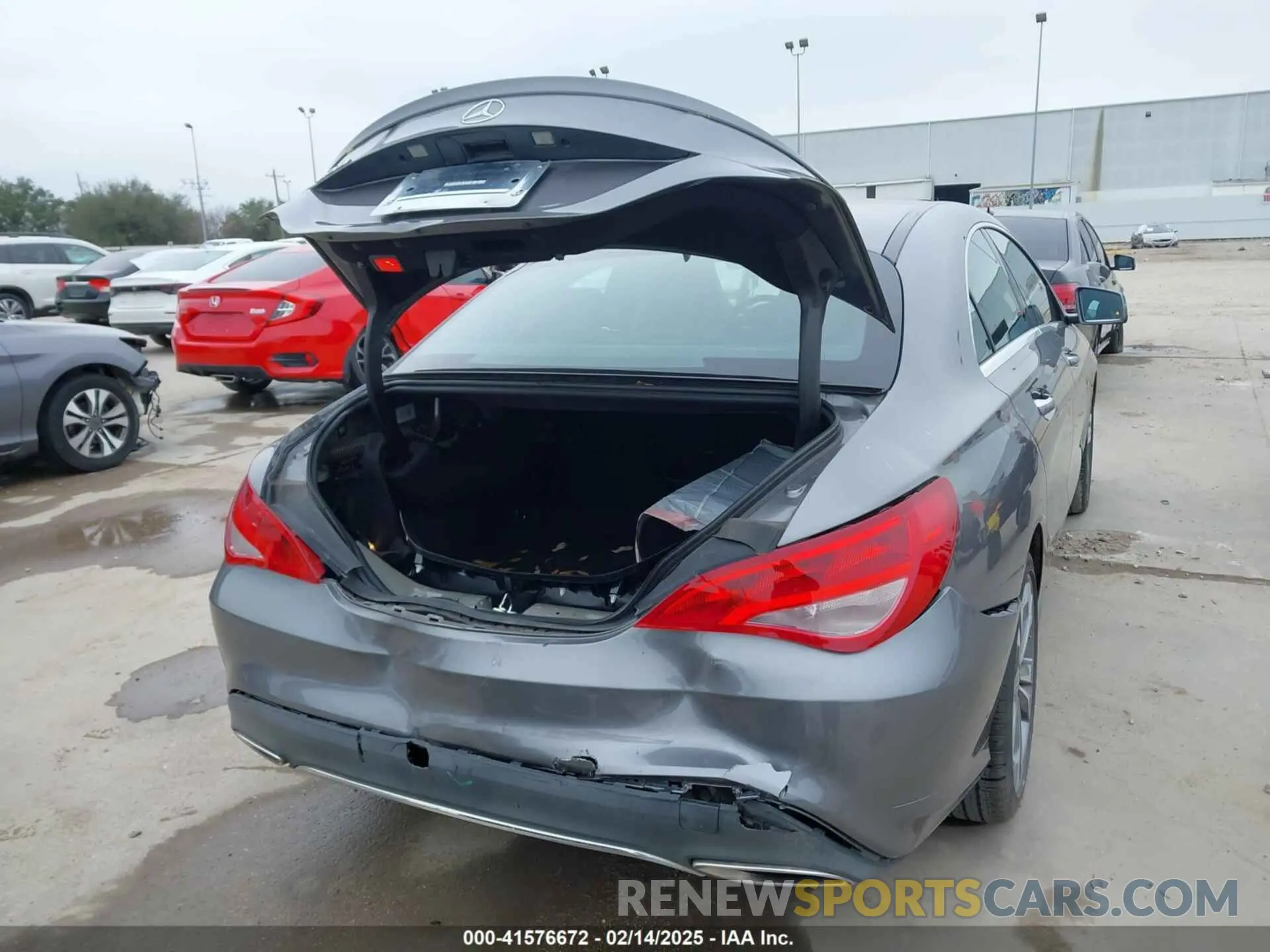 6 Photograph of a damaged car WDDSJ4EB6KN757732 MERCEDES-BENZ CLA 250 2019