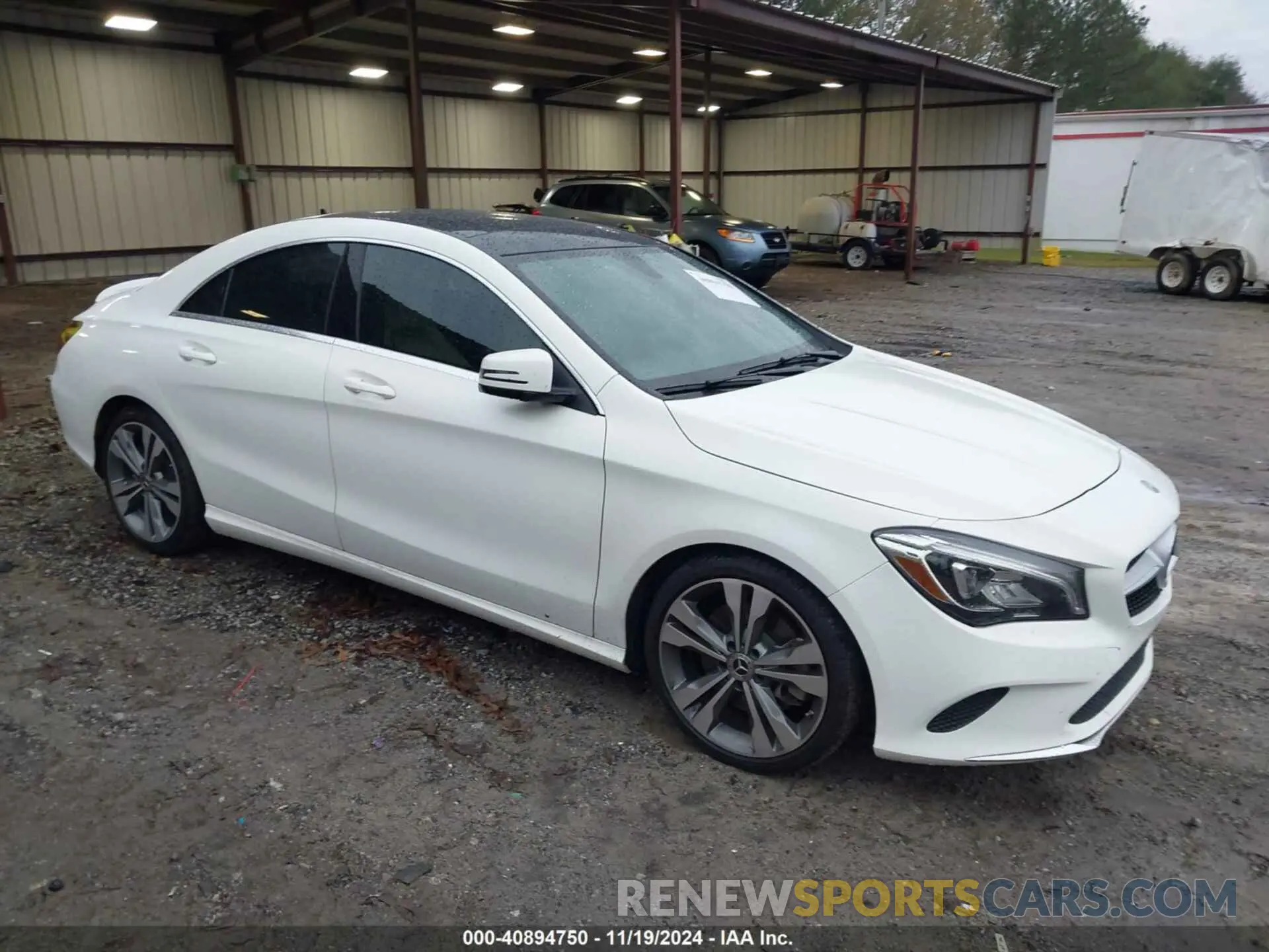 1 Photograph of a damaged car WDDSJ4EB7KN705025 MERCEDES-BENZ CLA 250 2019