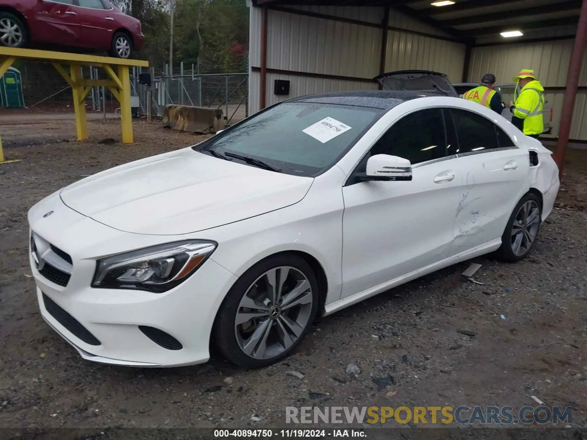 2 Photograph of a damaged car WDDSJ4EB7KN705025 MERCEDES-BENZ CLA 250 2019