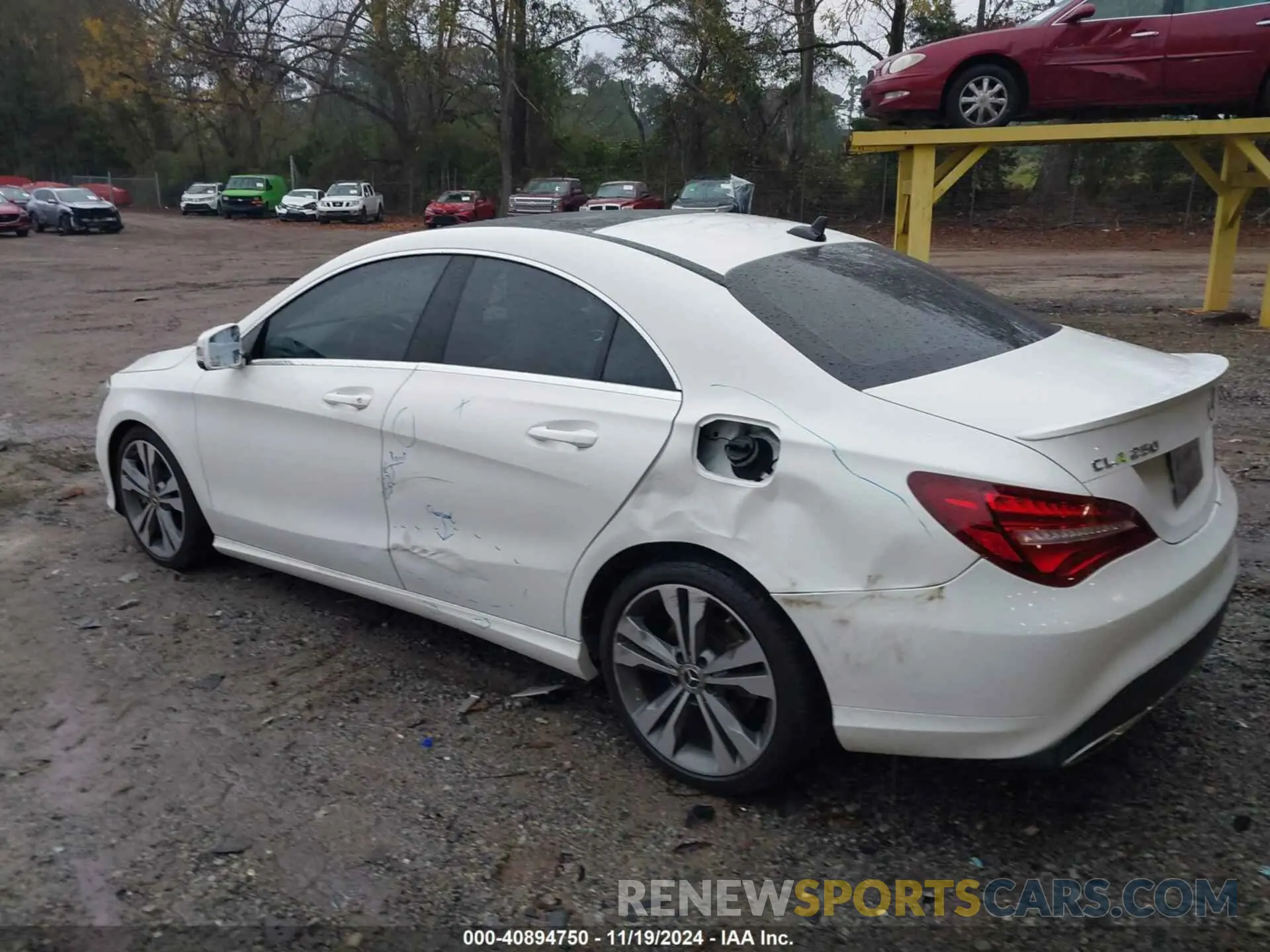 3 Photograph of a damaged car WDDSJ4EB7KN705025 MERCEDES-BENZ CLA 250 2019
