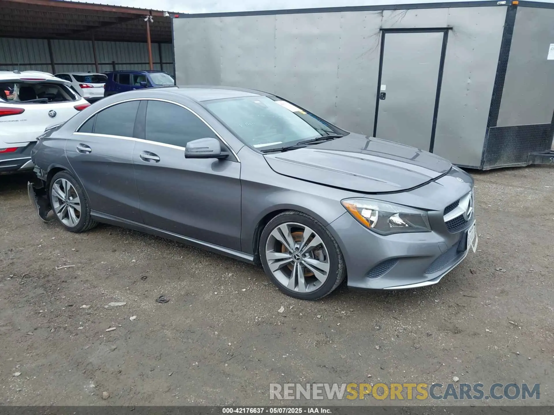 1 Photograph of a damaged car WDDSJ4EB7KN757903 MERCEDES-BENZ CLA 250 2019