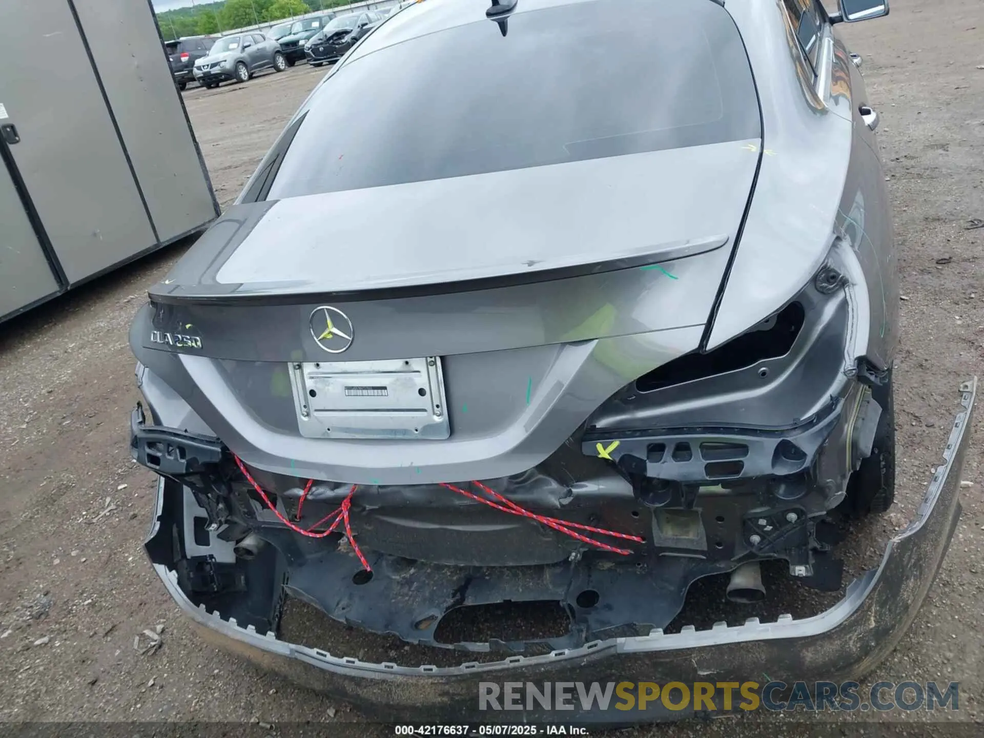 15 Photograph of a damaged car WDDSJ4EB7KN757903 MERCEDES-BENZ CLA 250 2019