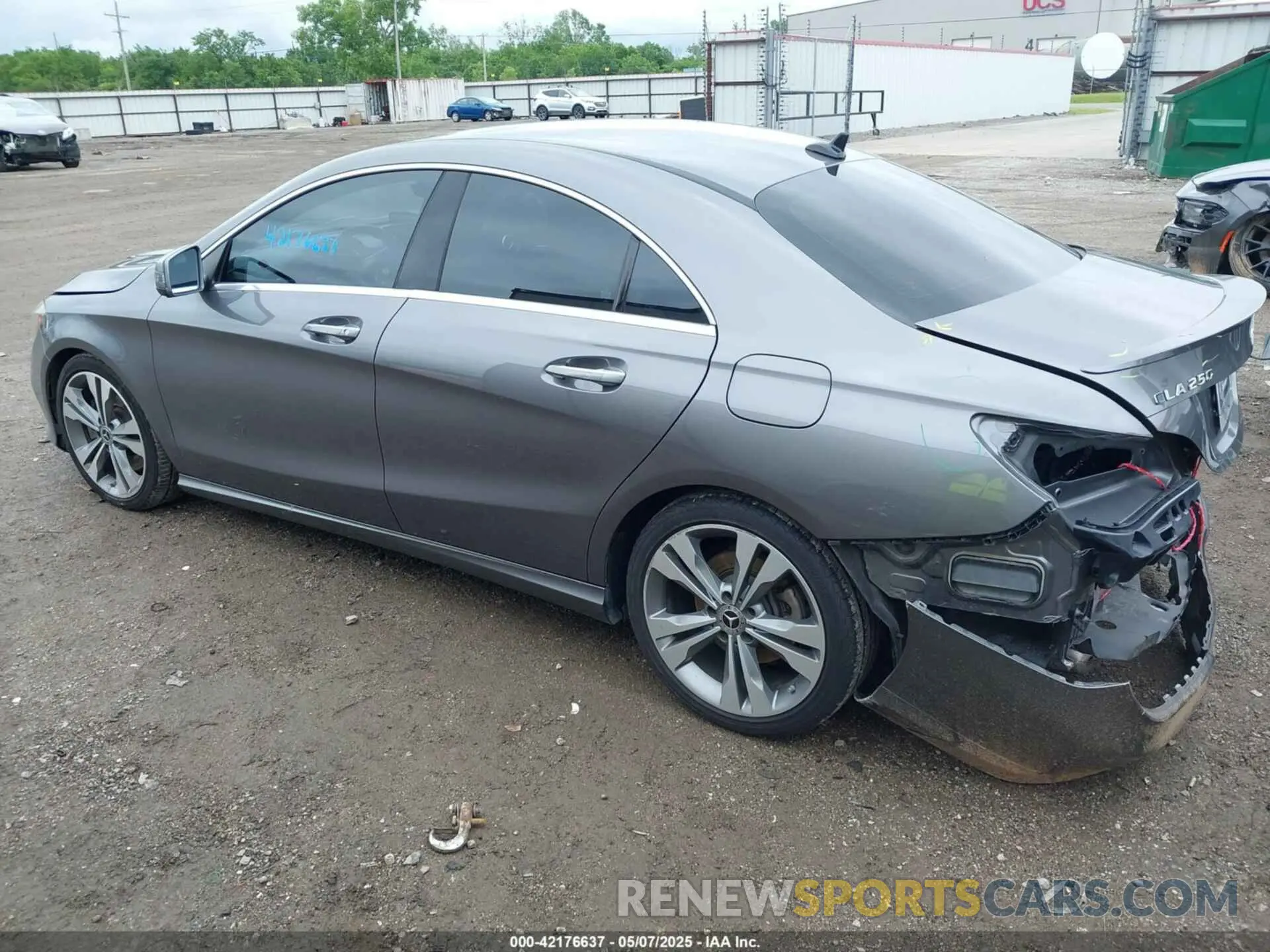 3 Photograph of a damaged car WDDSJ4EB7KN757903 MERCEDES-BENZ CLA 250 2019