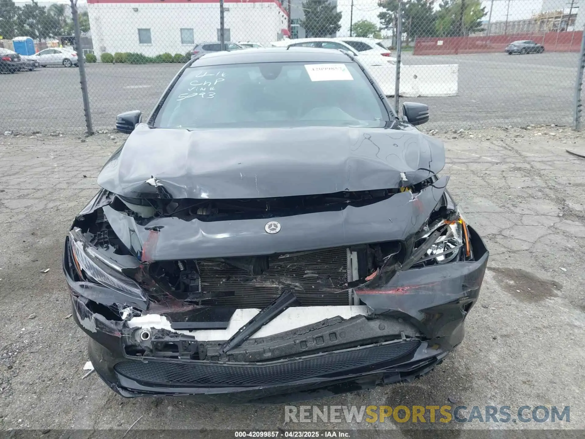 12 Photograph of a damaged car WDDSJ4EB8KN715093 MERCEDES-BENZ CLA 250 2019