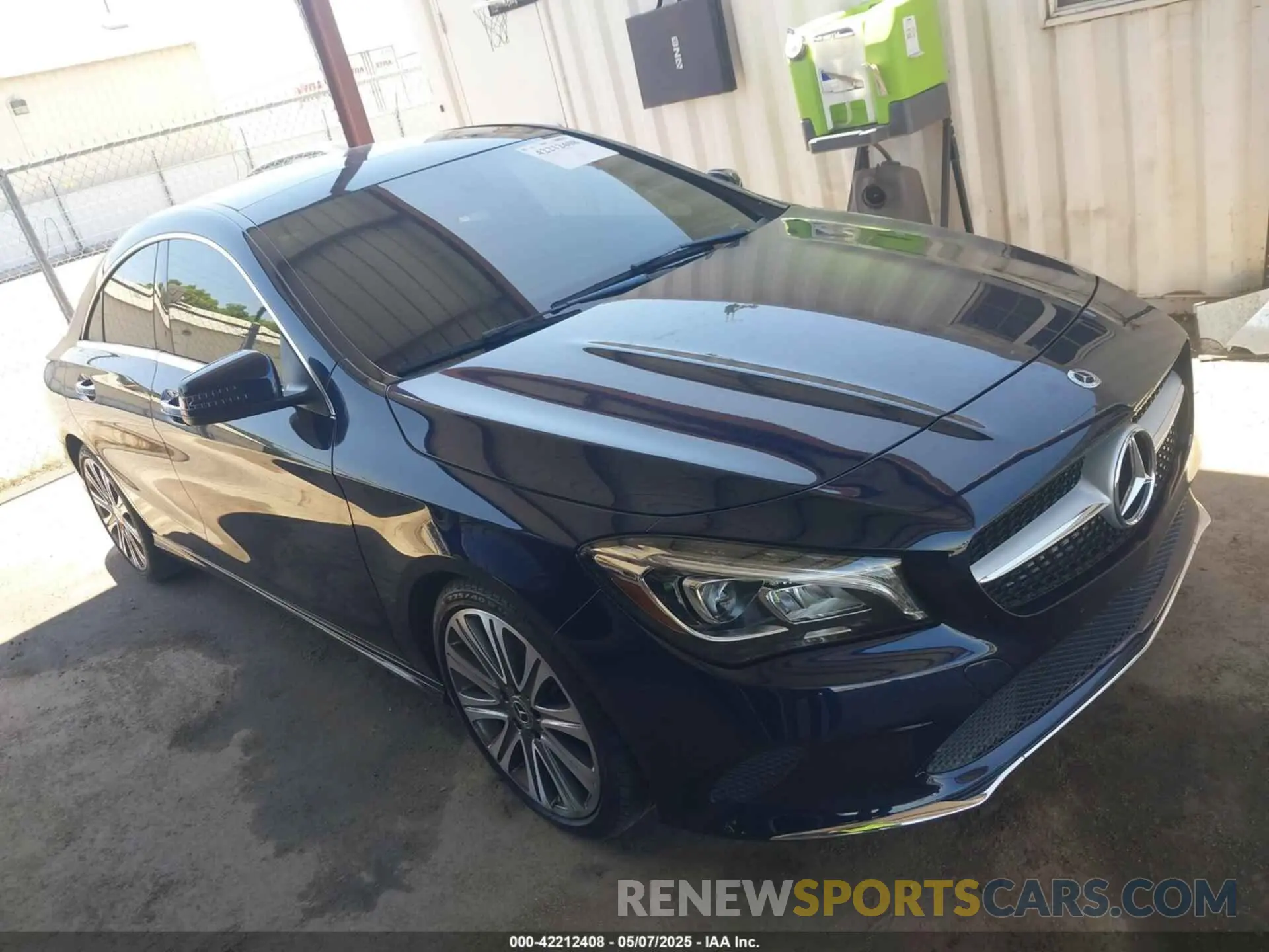 1 Photograph of a damaged car WDDSJ4EBXKN741503 MERCEDES-BENZ CLA 250 2019