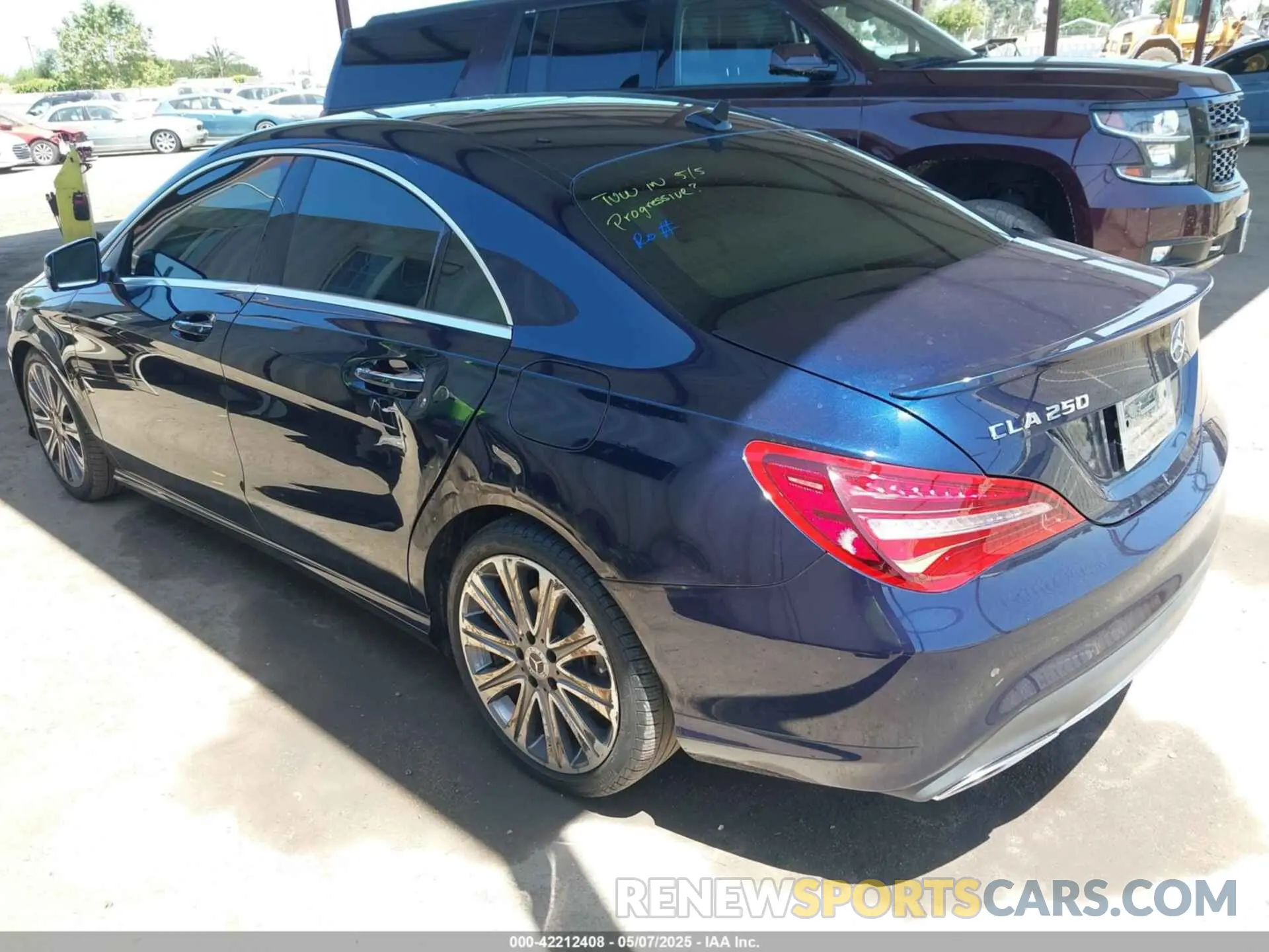 3 Photograph of a damaged car WDDSJ4EBXKN741503 MERCEDES-BENZ CLA 250 2019