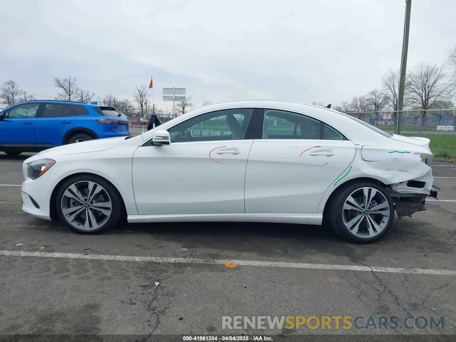 14 Photograph of a damaged car WDDSJ4GB0KN737957 MERCEDES-BENZ CLA 250 2019