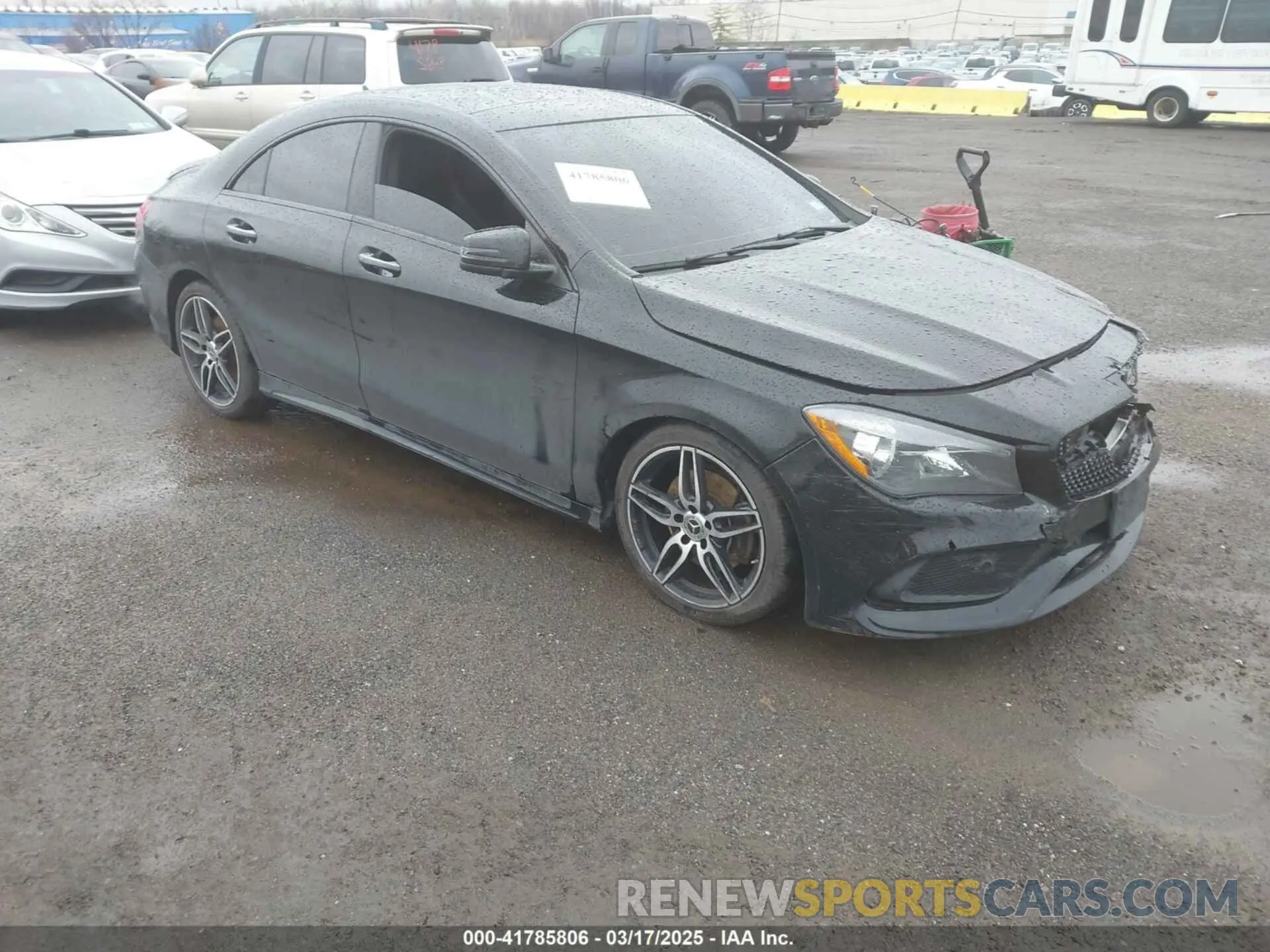 1 Photograph of a damaged car WDDSJ4GB3KN699561 MERCEDES-BENZ CLA 250 2019
