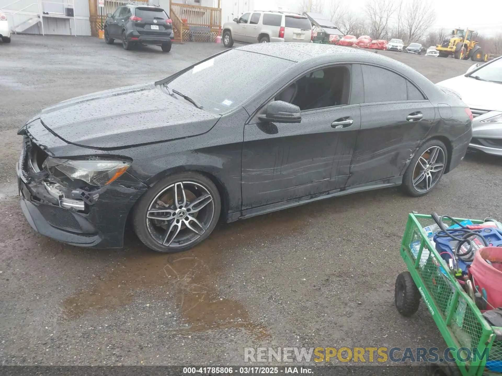 2 Photograph of a damaged car WDDSJ4GB3KN699561 MERCEDES-BENZ CLA 250 2019