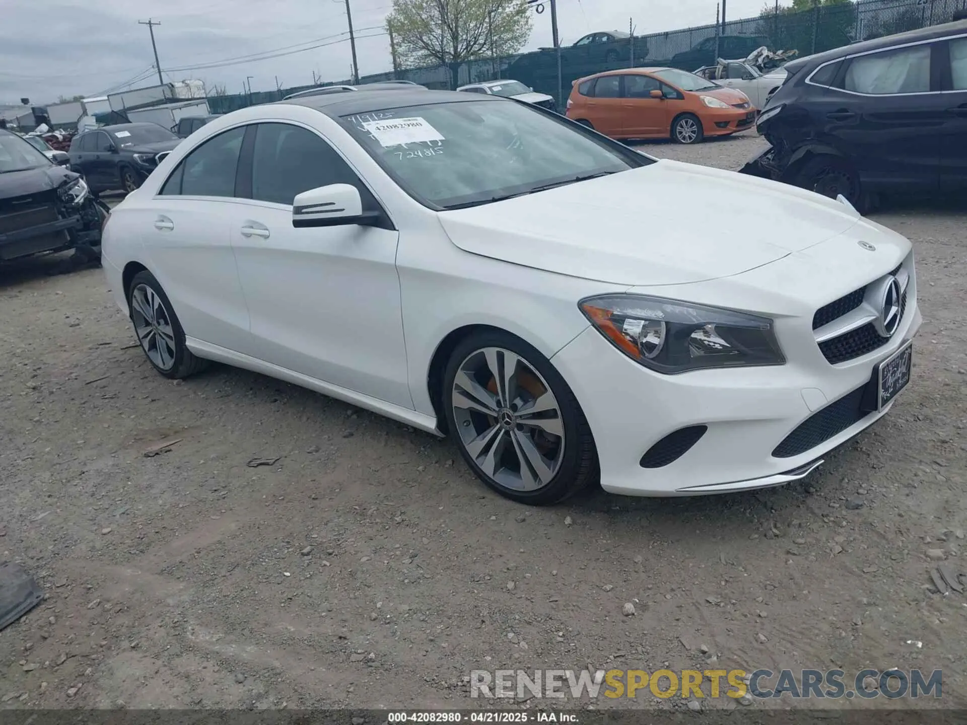 1 Photograph of a damaged car WDDSJ4GB3KN724815 MERCEDES-BENZ CLA 250 2019