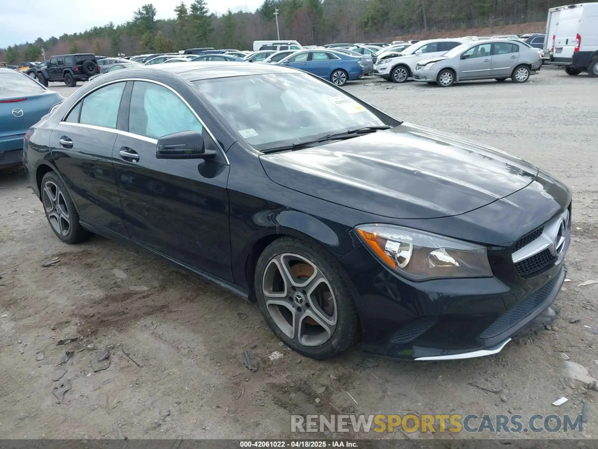1 Photograph of a damaged car WDDSJ4GB4KN756723 MERCEDES-BENZ CLA 250 2019