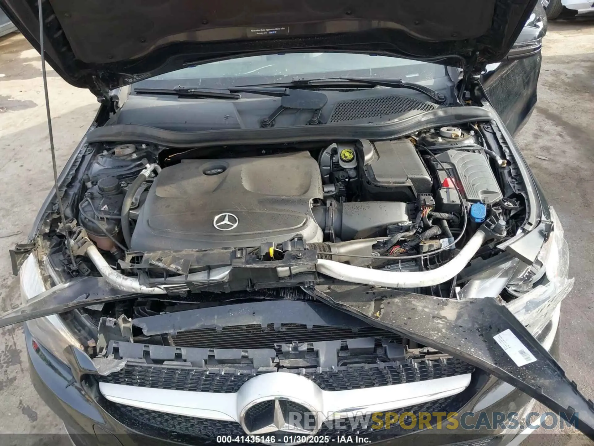 10 Photograph of a damaged car WDDSJ4GB7KN707306 MERCEDES-BENZ CLA 250 2019