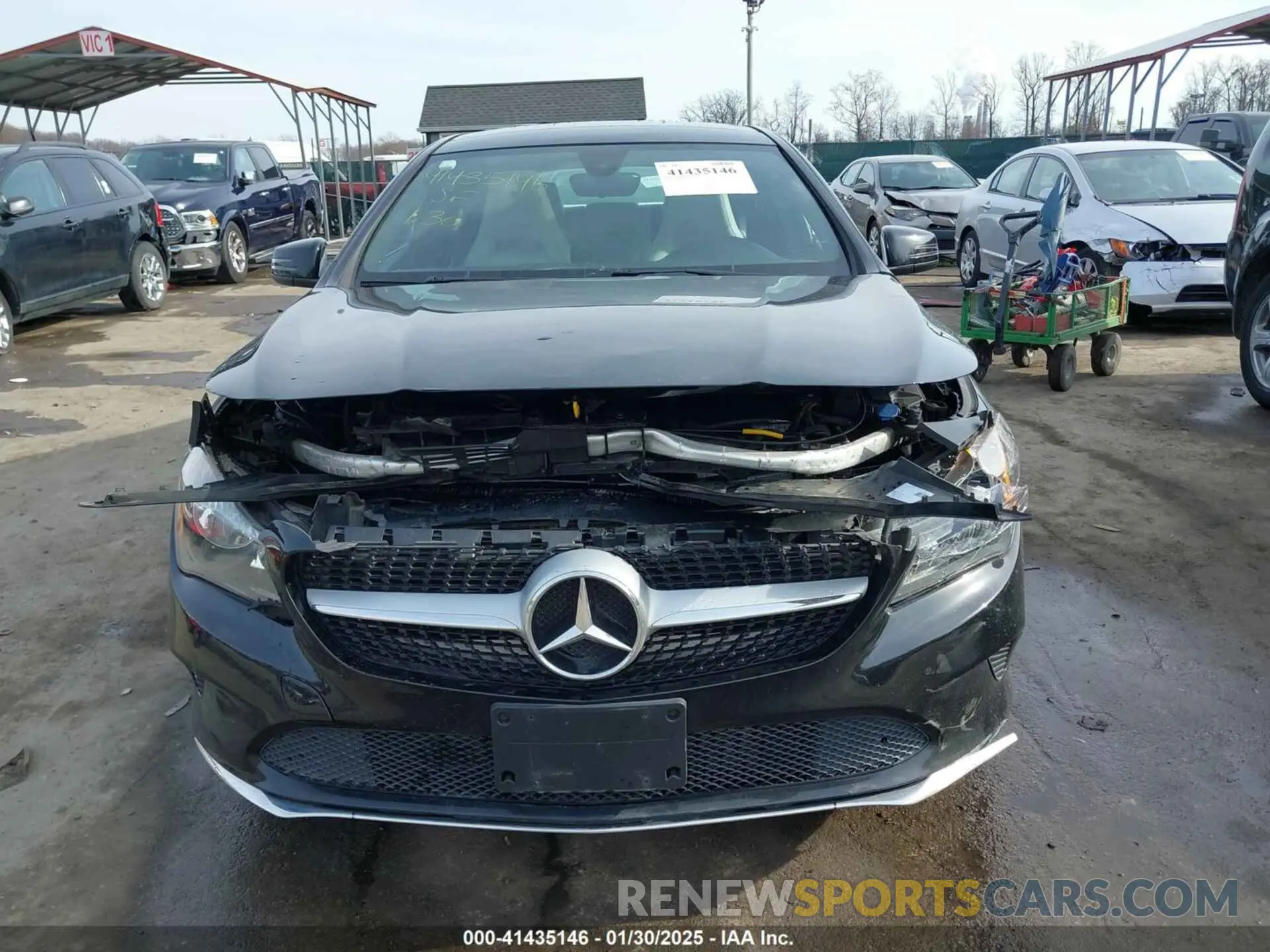 12 Photograph of a damaged car WDDSJ4GB7KN707306 MERCEDES-BENZ CLA 250 2019