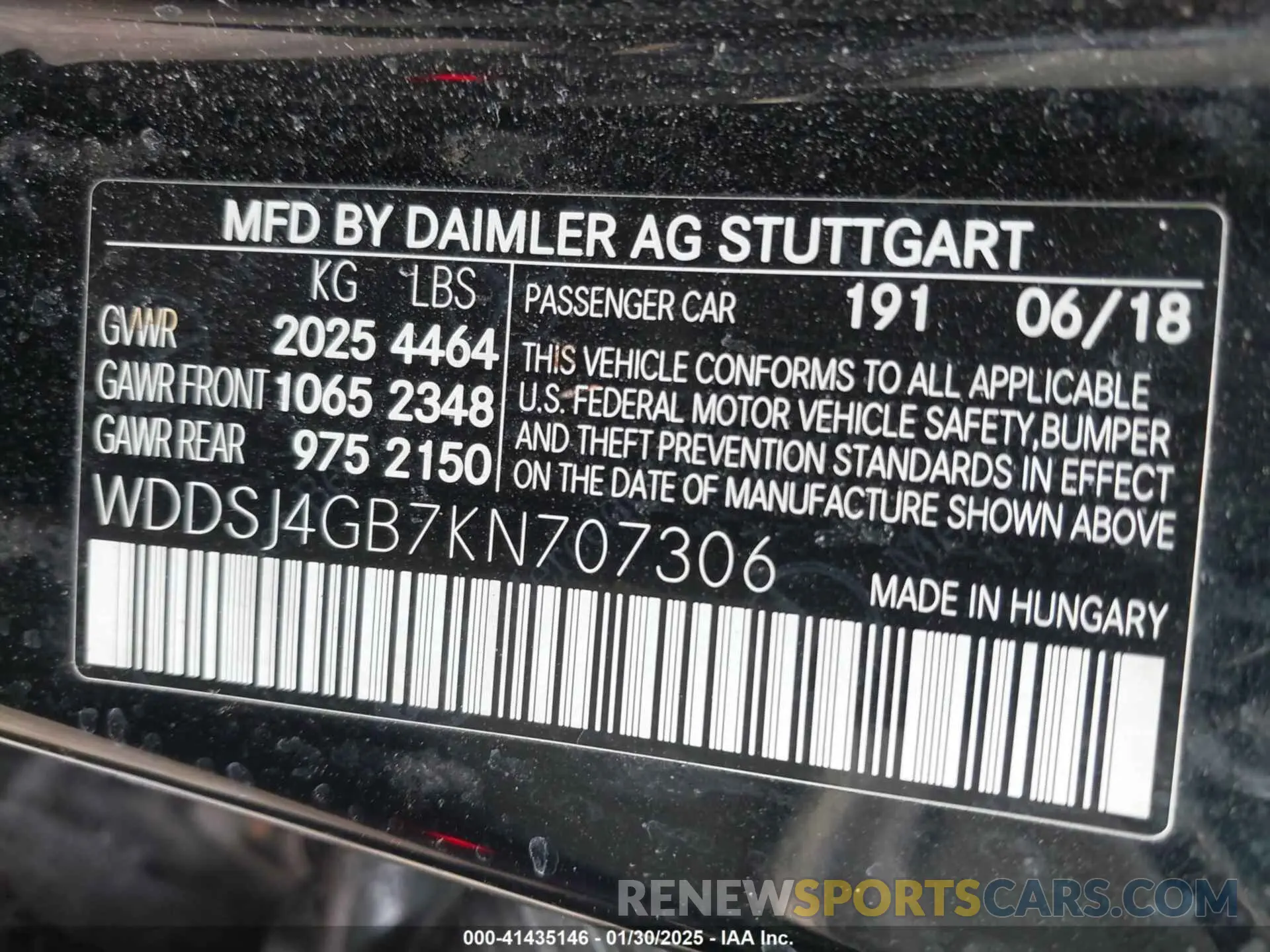 9 Photograph of a damaged car WDDSJ4GB7KN707306 MERCEDES-BENZ CLA 250 2019