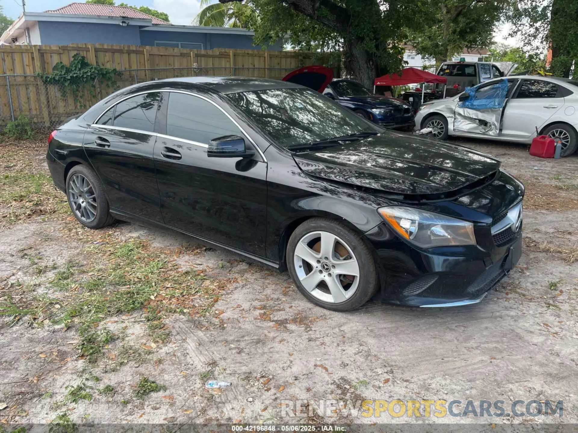 1 Photograph of a damaged car WDDSJ4GBXKN701662 MERCEDES-BENZ CLA 250 2019