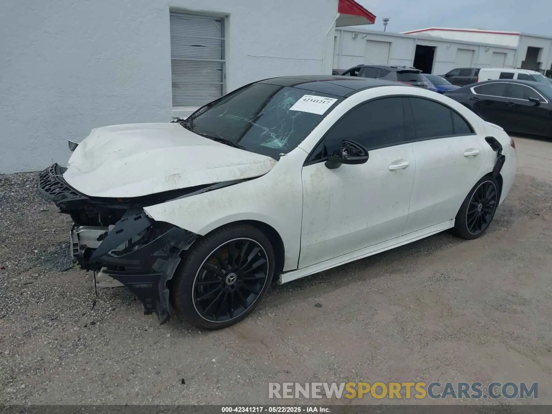 2 Photograph of a damaged car W1K5J4GB1LN091102 MERCEDES-BENZ CLA 250 2020