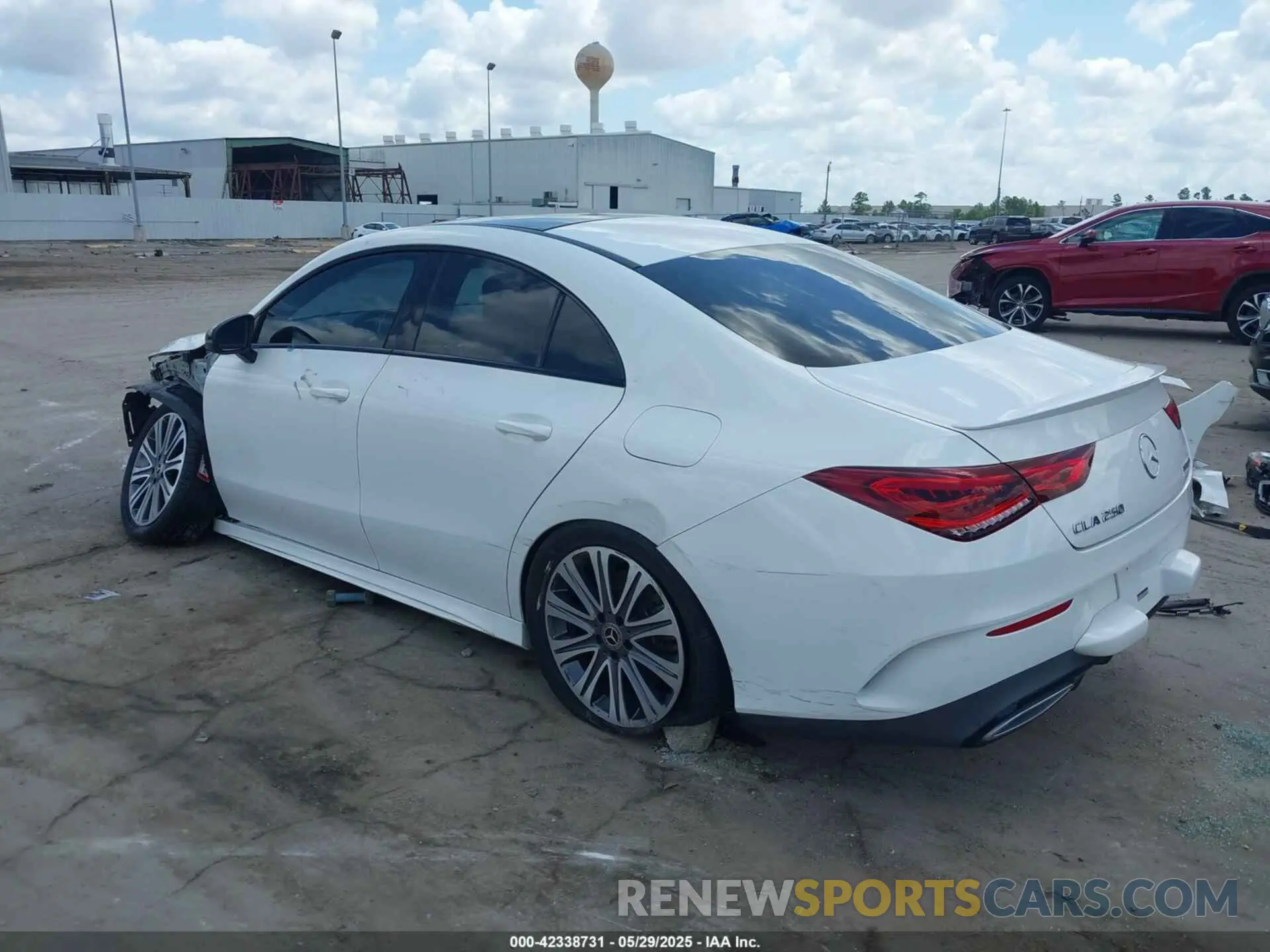 3 Photograph of a damaged car W1K5J4GB4LN102187 MERCEDES-BENZ CLA 250 2020
