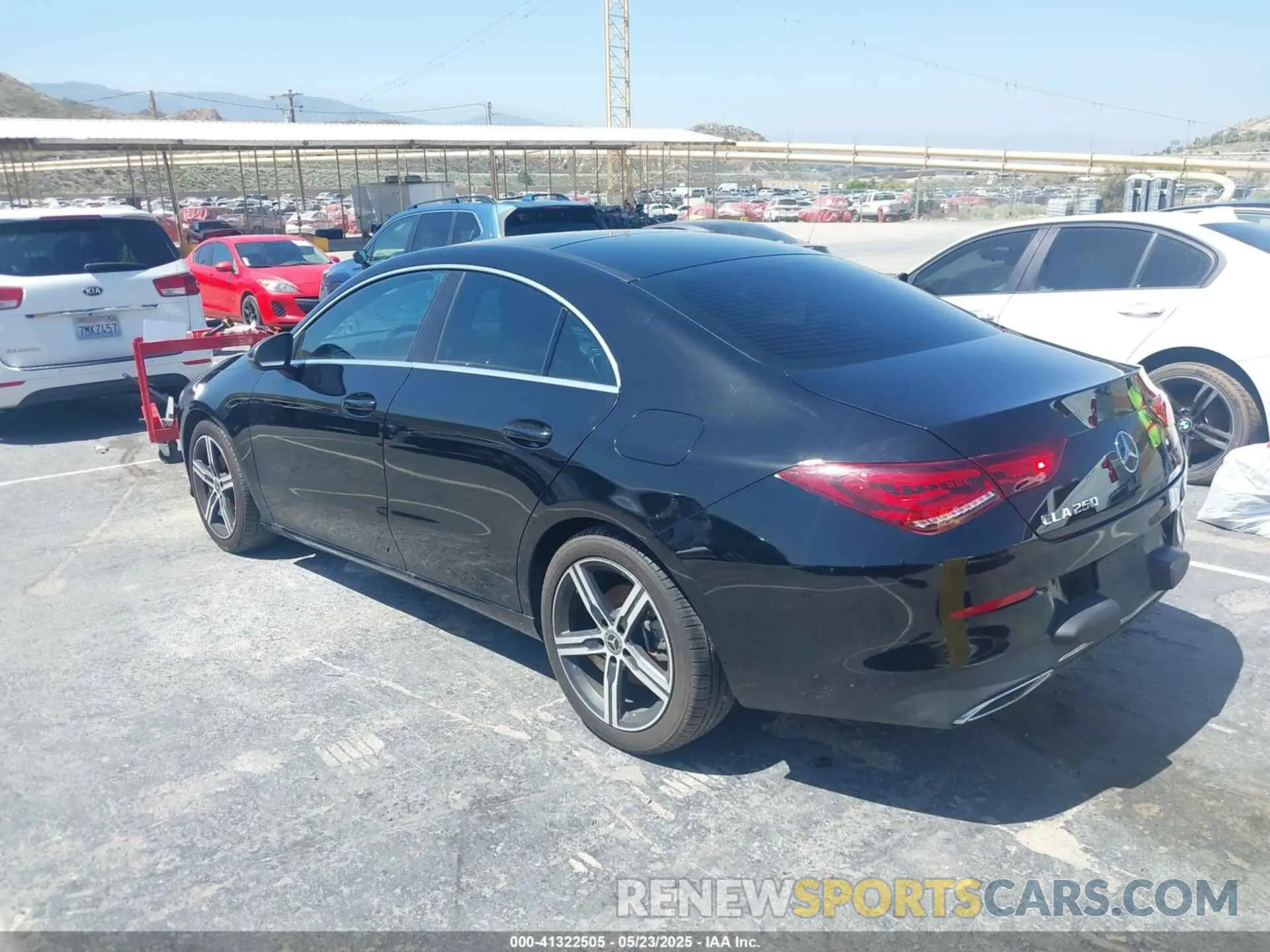 3 Photograph of a damaged car W1K5J4GB4LN108944 MERCEDES-BENZ CLA 250 2020