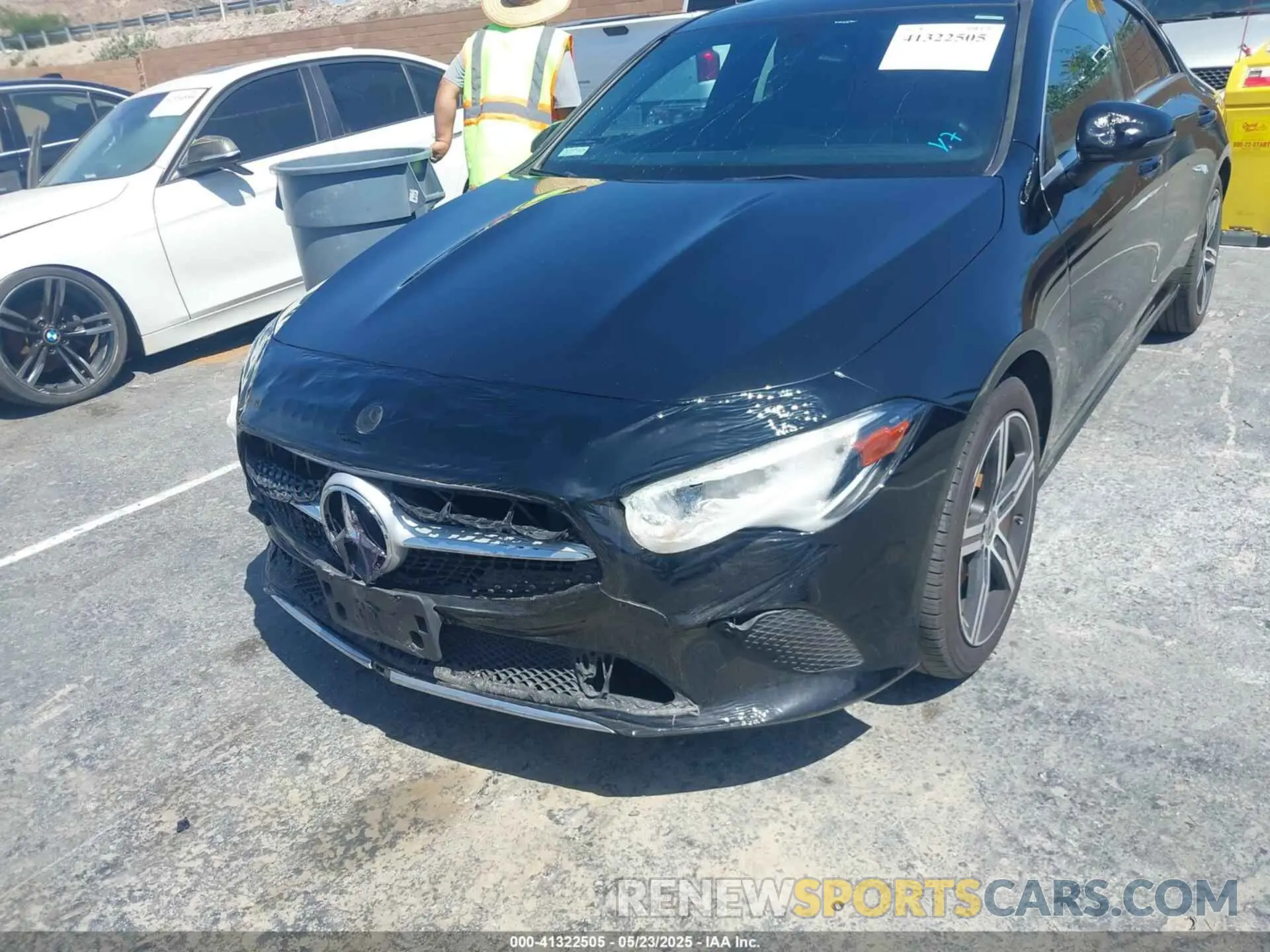 6 Photograph of a damaged car W1K5J4GB4LN108944 MERCEDES-BENZ CLA 250 2020