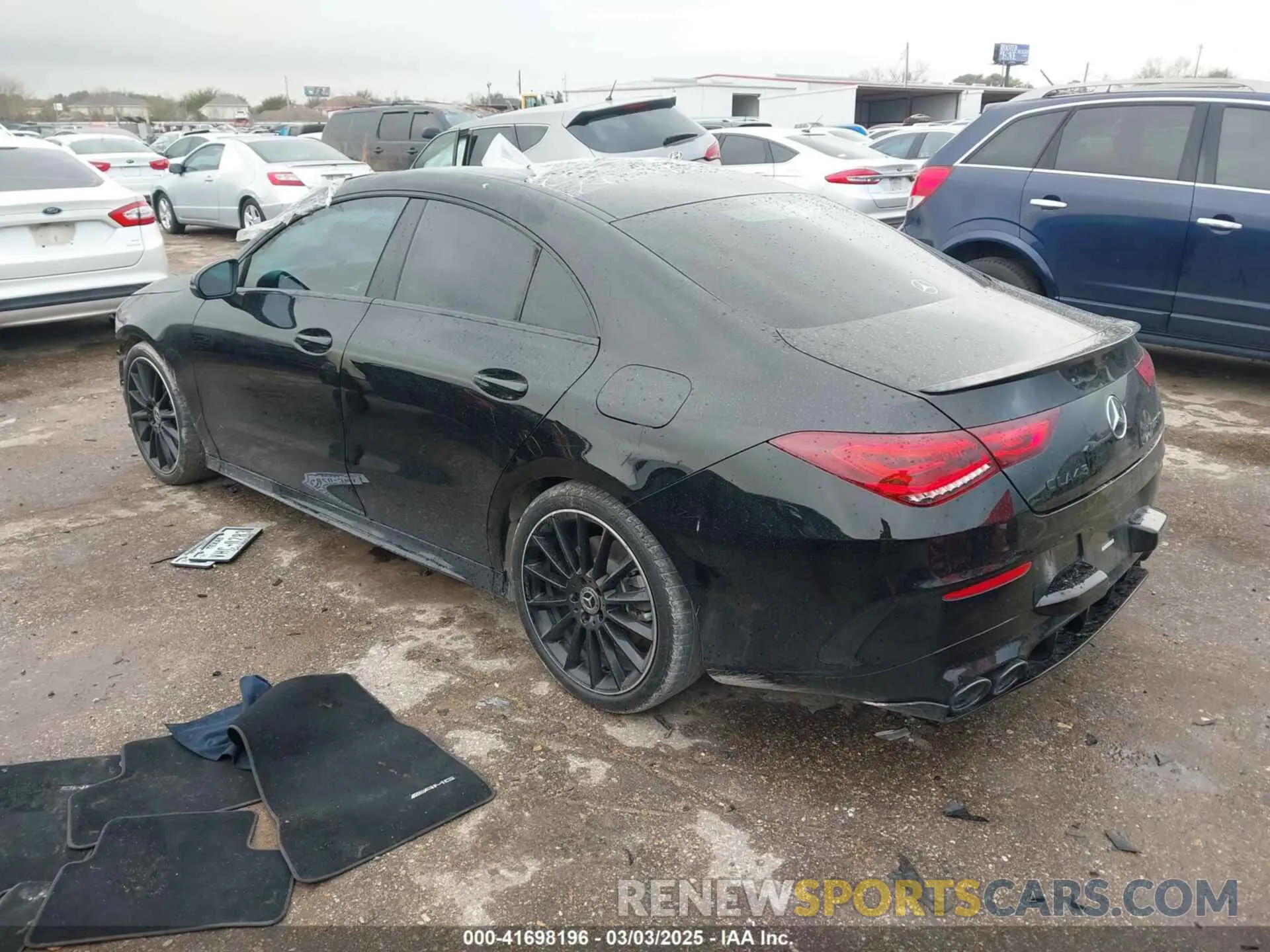 3 Photograph of a damaged car W1K5J4GB6LN089619 MERCEDES-BENZ CLA 250 2020