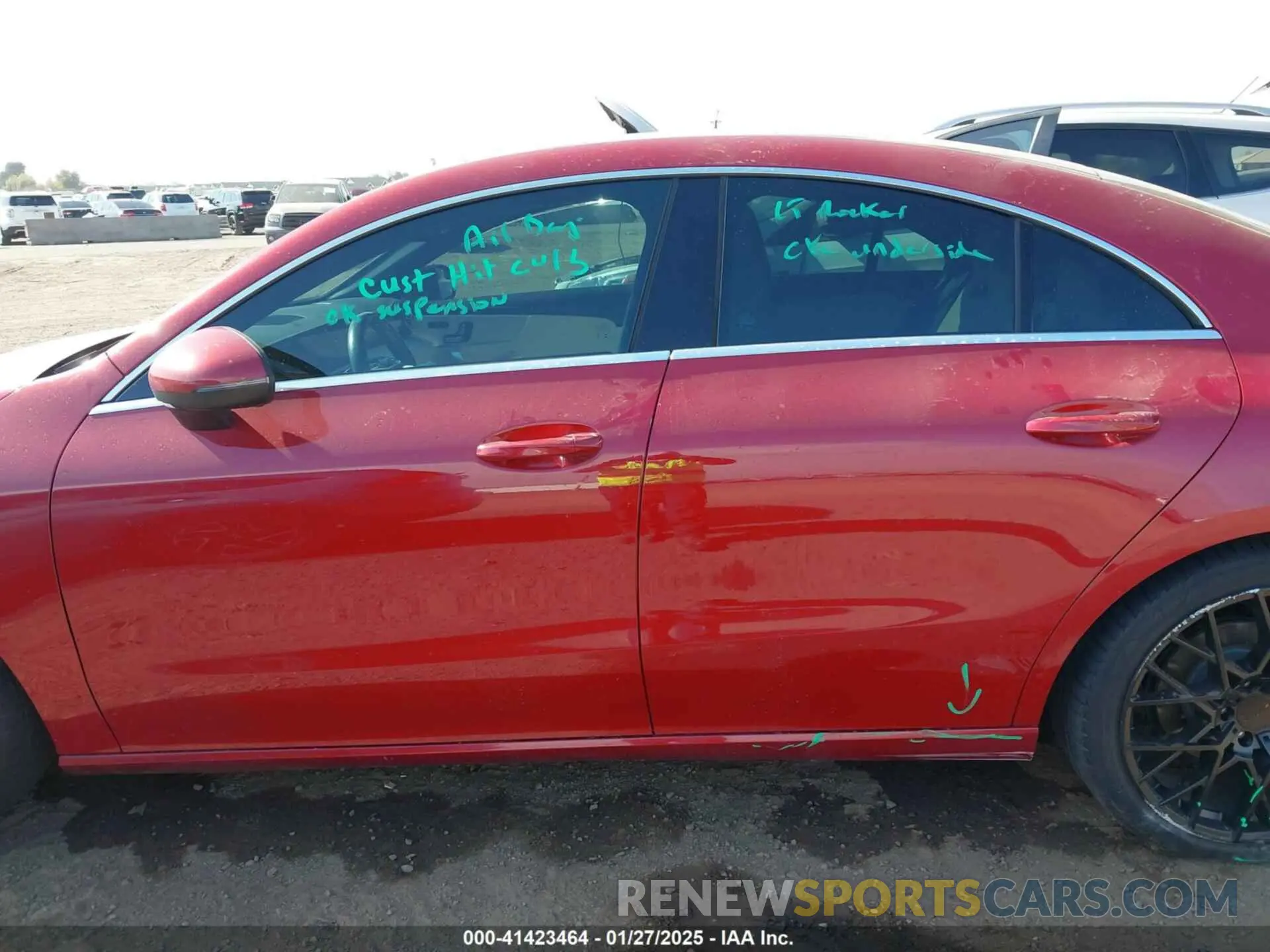 14 Photograph of a damaged car W1K5J4GB7LN104502 MERCEDES-BENZ CLA 250 2020
