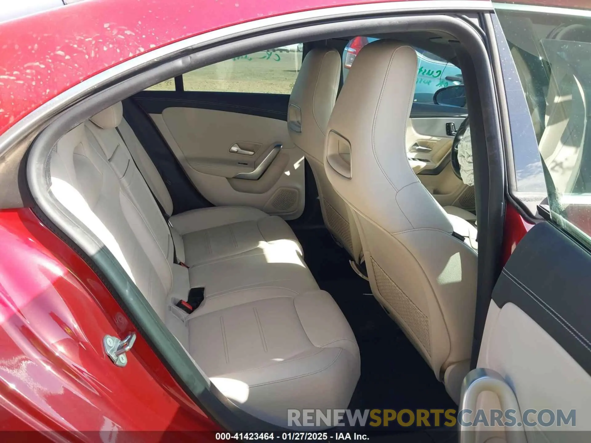 8 Photograph of a damaged car W1K5J4GB7LN104502 MERCEDES-BENZ CLA 250 2020
