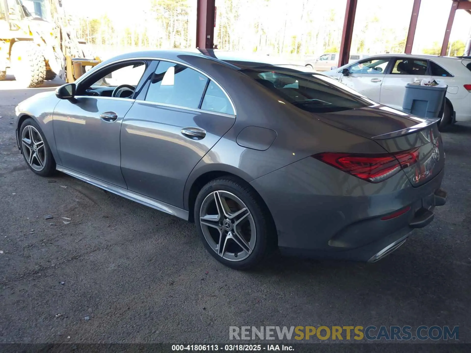 3 Photograph of a damaged car W1K5J4HB2LN100629 MERCEDES-BENZ CLA 250 2020