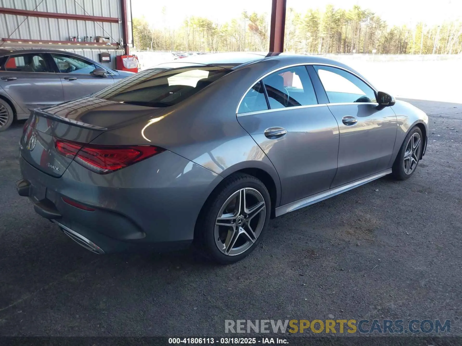 4 Photograph of a damaged car W1K5J4HB2LN100629 MERCEDES-BENZ CLA 250 2020