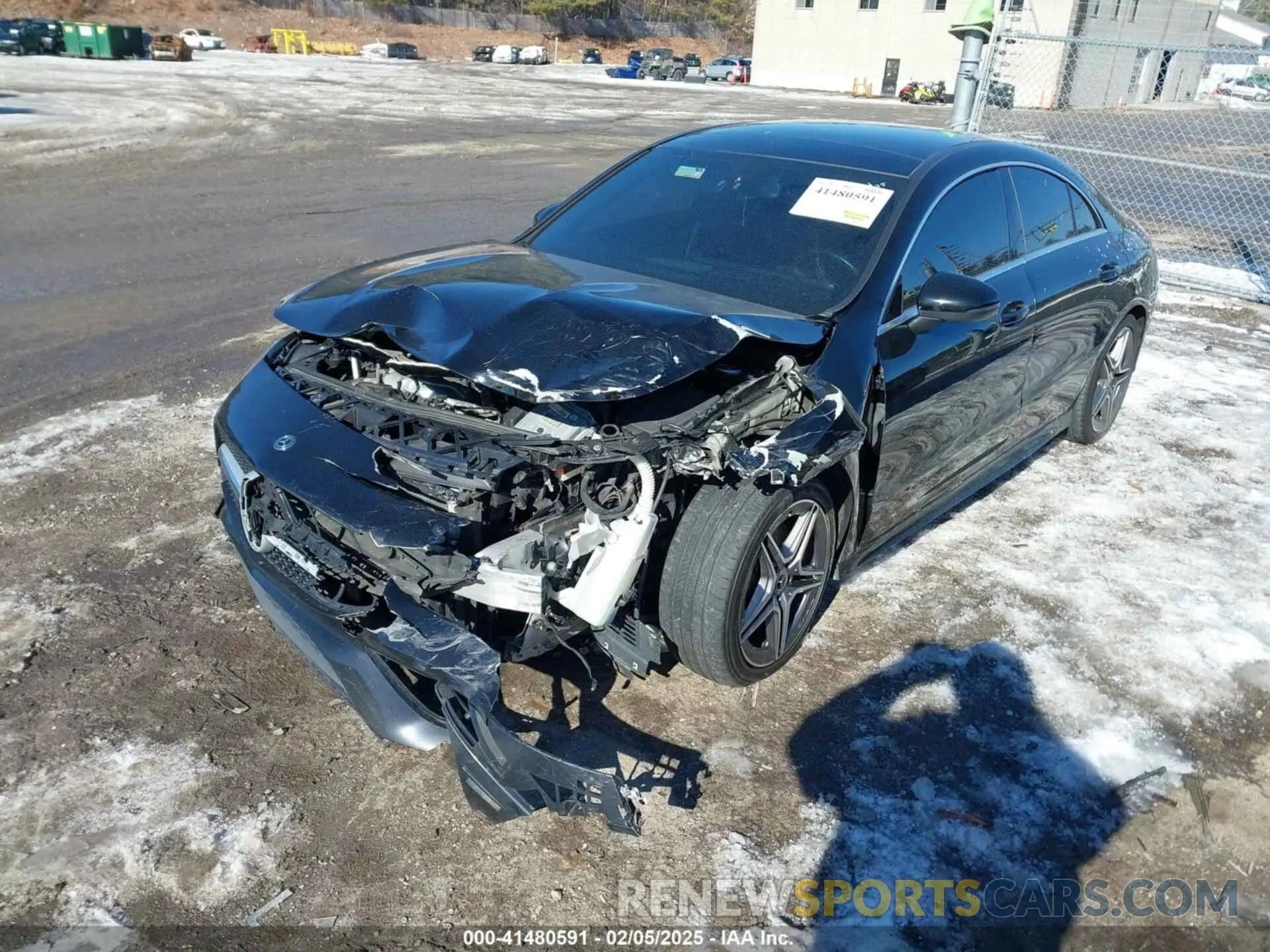 2 Photograph of a damaged car W1K5J4HB3LN087535 MERCEDES-BENZ CLA 250 2020
