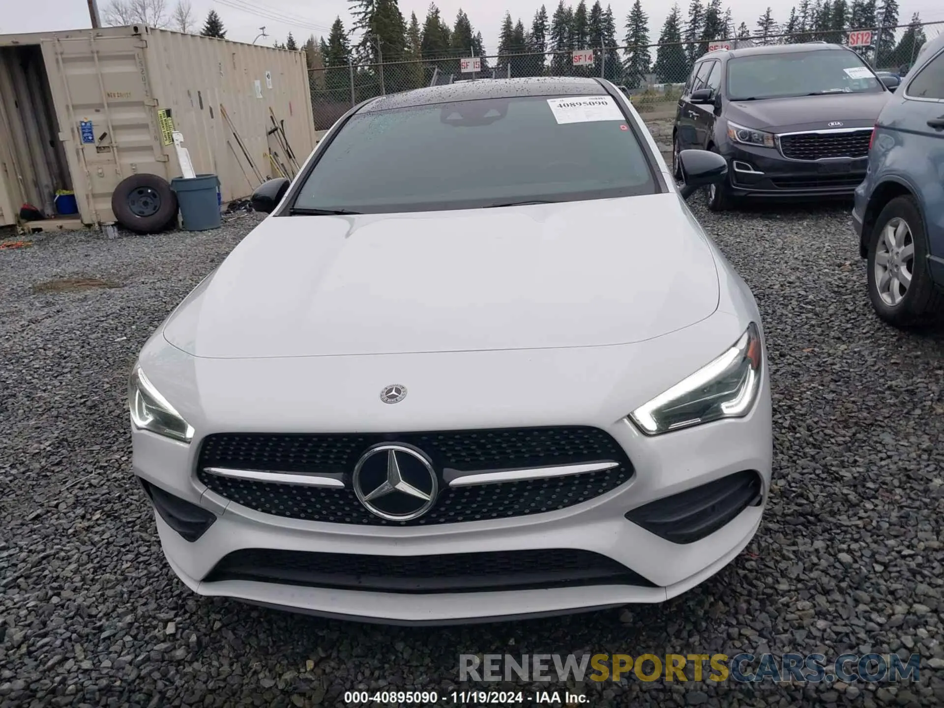 12 Photograph of a damaged car W1K5J4HB6LN088758 MERCEDES-BENZ CLA 250 2020