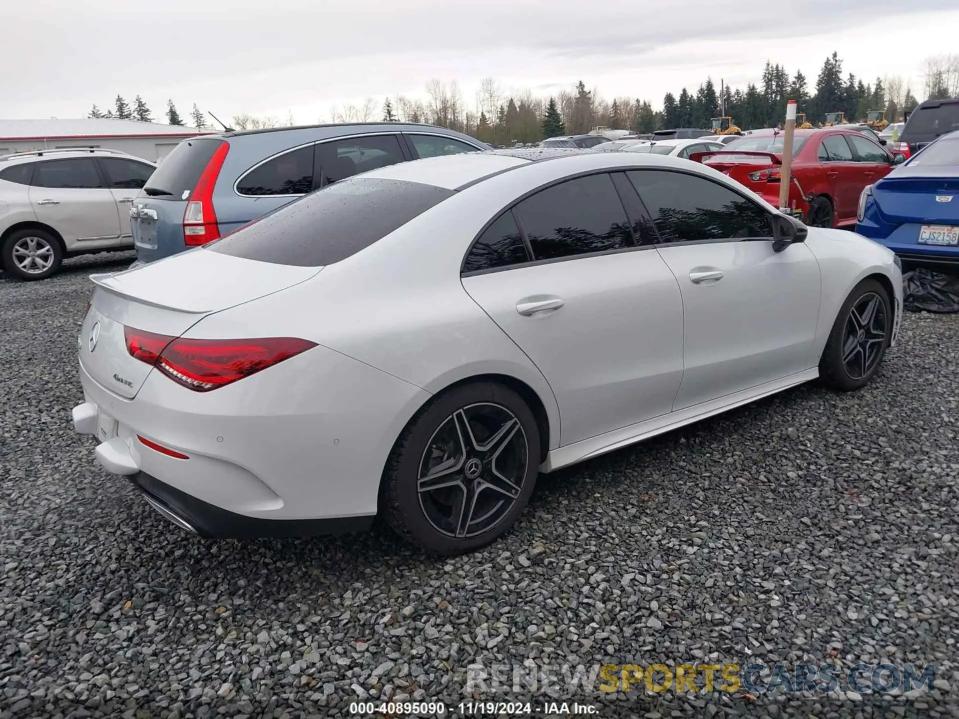 4 Photograph of a damaged car W1K5J4HB6LN088758 MERCEDES-BENZ CLA 250 2020