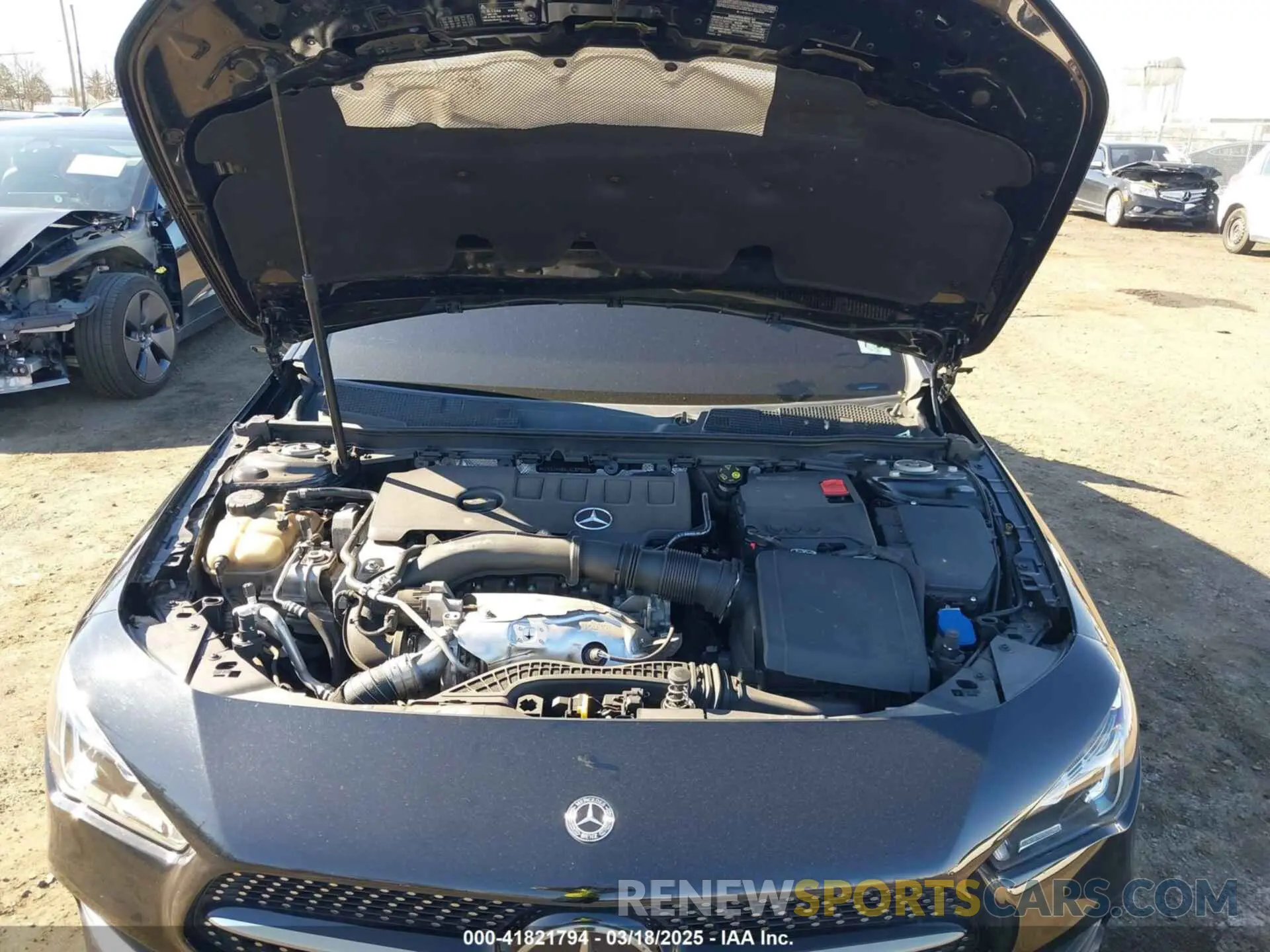 10 Photograph of a damaged car W1K5J4HBXLN127562 MERCEDES-BENZ CLA 250 2020