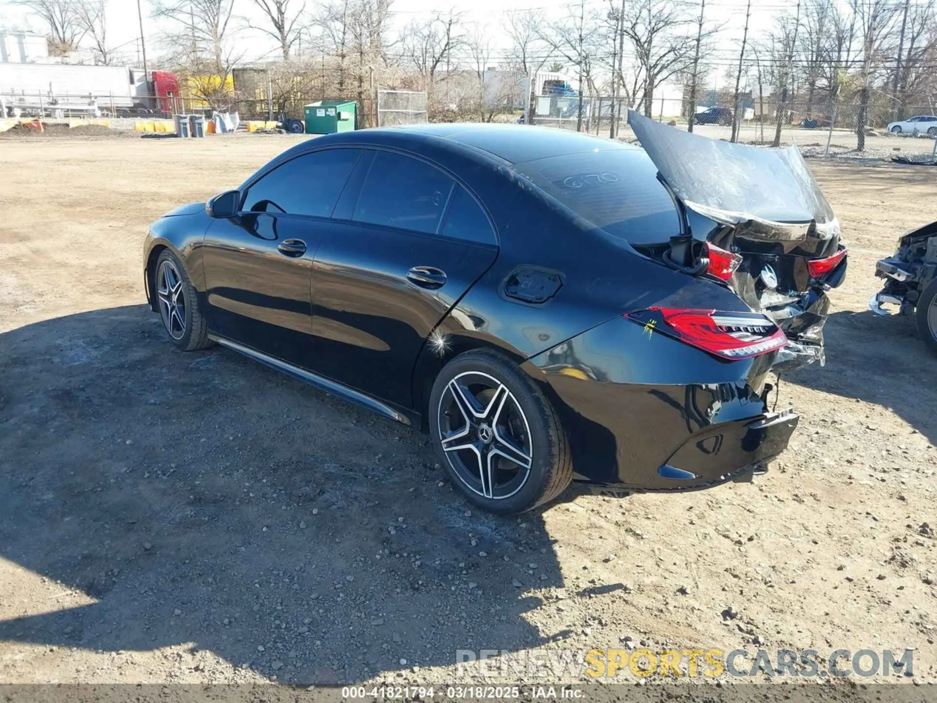 3 Photograph of a damaged car W1K5J4HBXLN127562 MERCEDES-BENZ CLA 250 2020